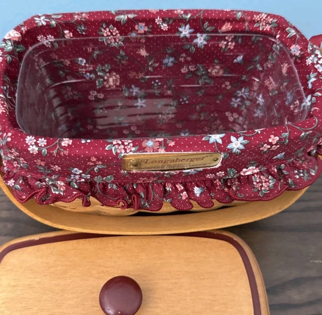 My Tournament of Roses Longaberger basket from 2004!