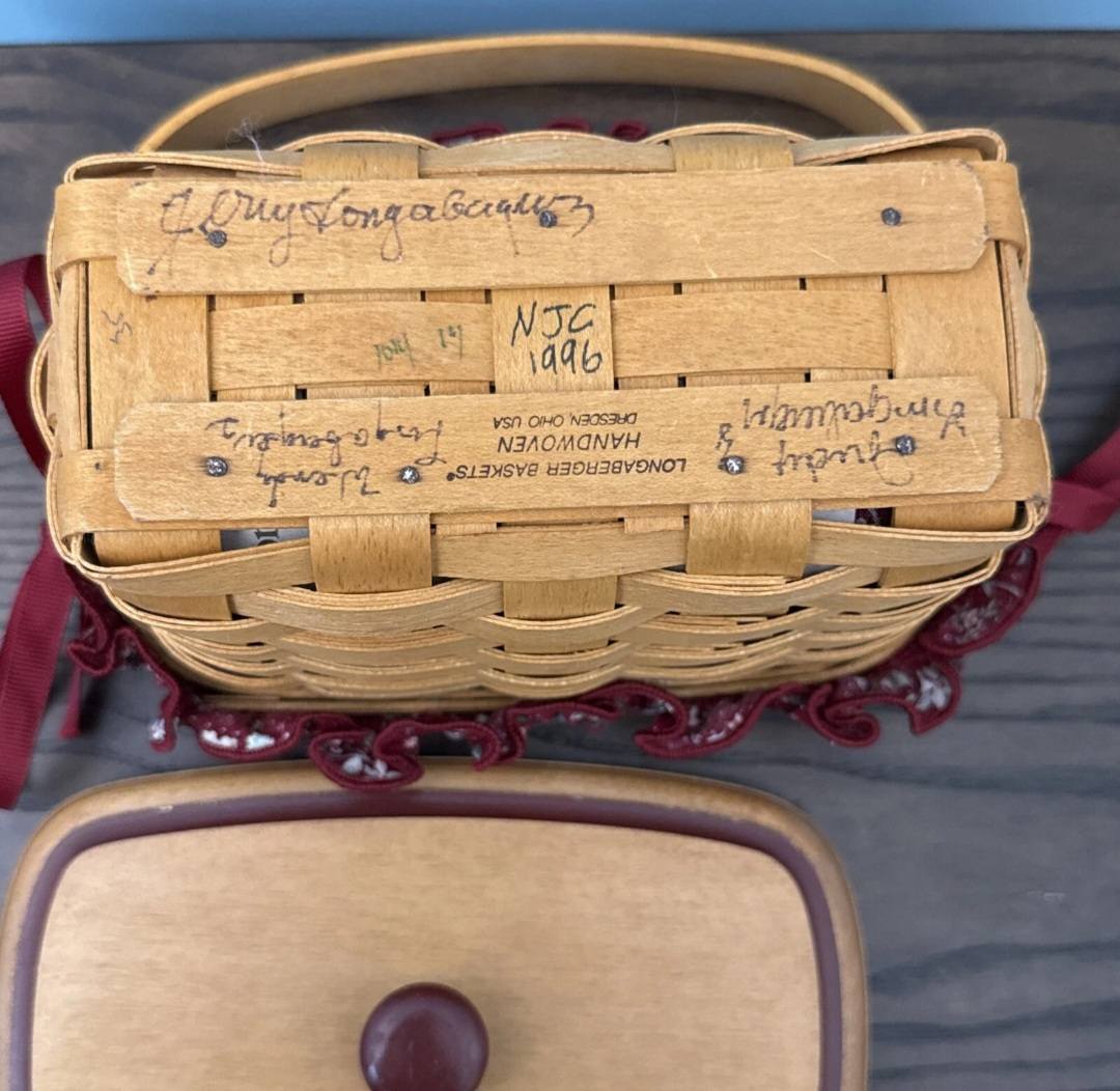My Tournament of Roses Longaberger basket from 2004!