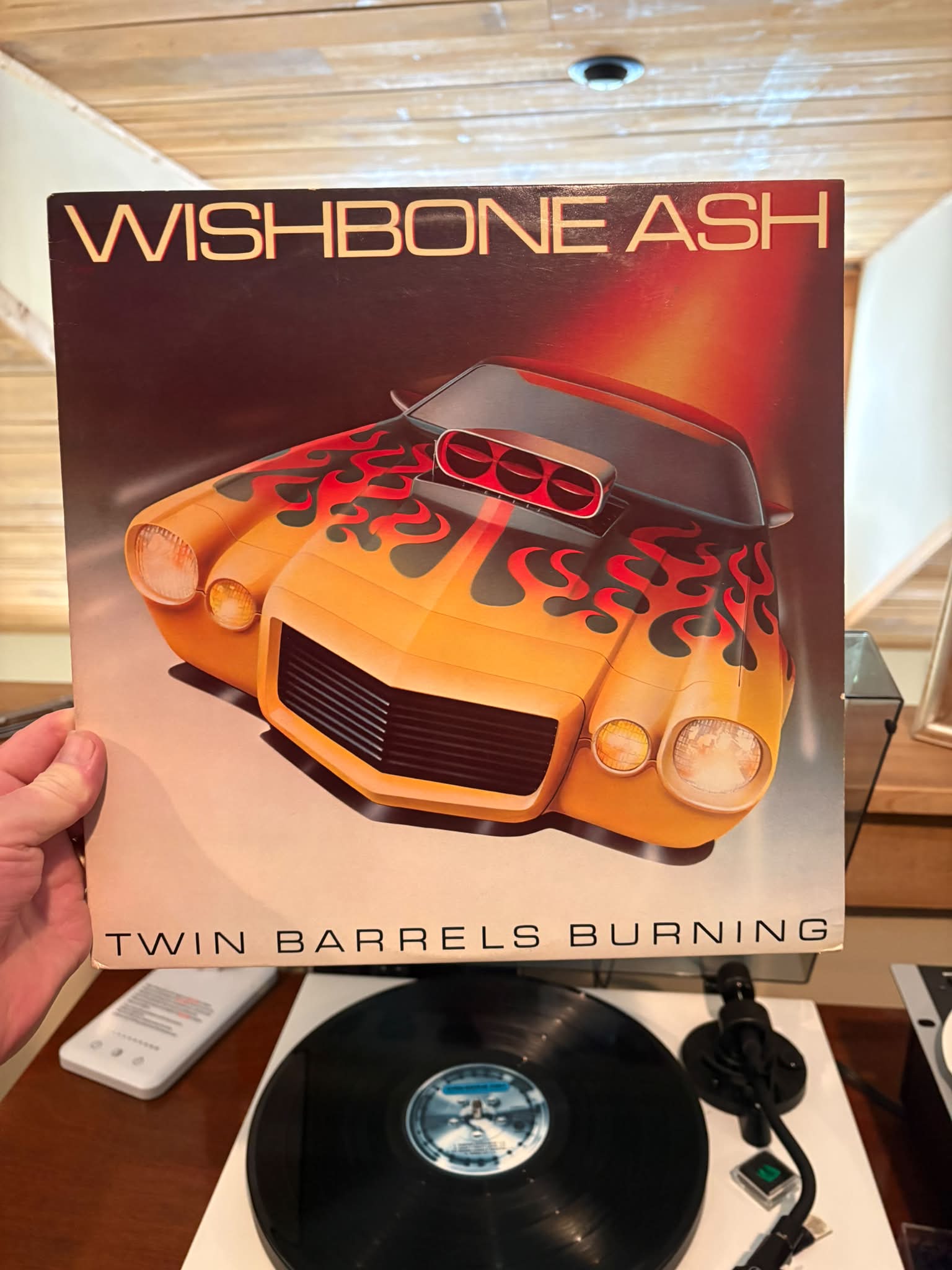レコード 海賊盤 WISHBONE ASH Ashes Are Burning レコード