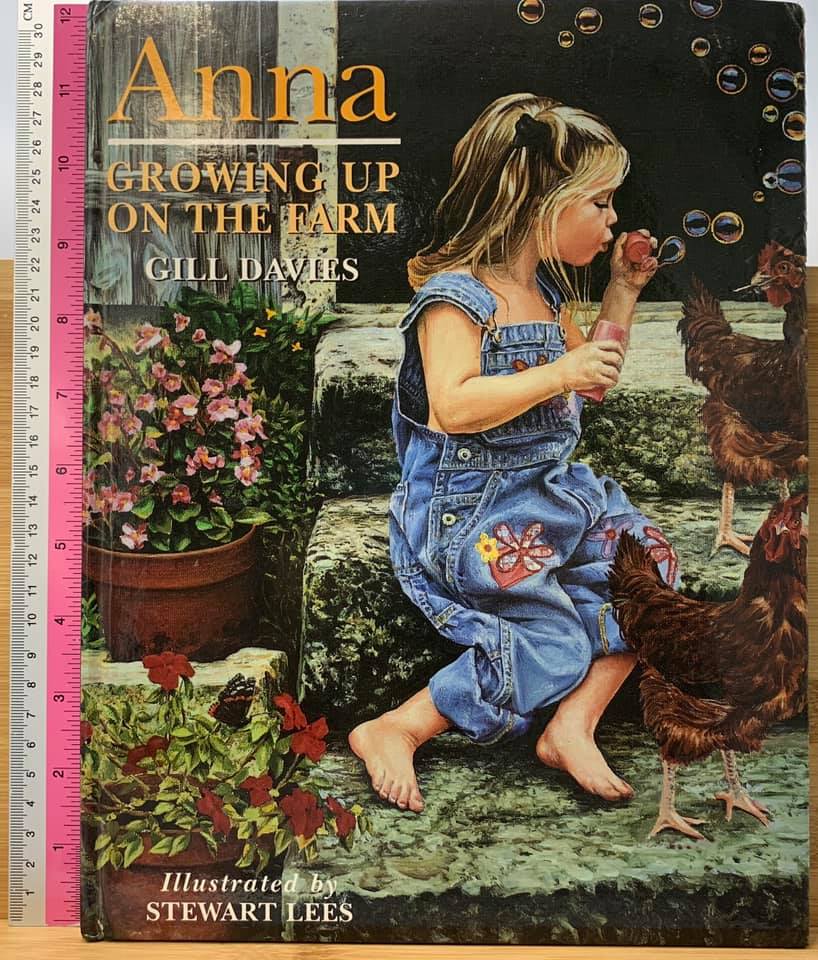 📚 ปกแข็ง เล่มใหญ่ สภาพดีมาก Anna Growing Up on The Farm เล่มนี้ห้ามพลาด ...