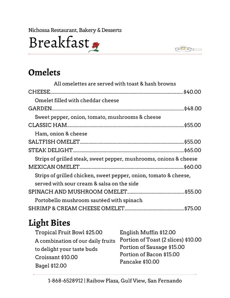 Nichossa’s... - Nichossa Restaurant Bakery & Desserts | Facebook
