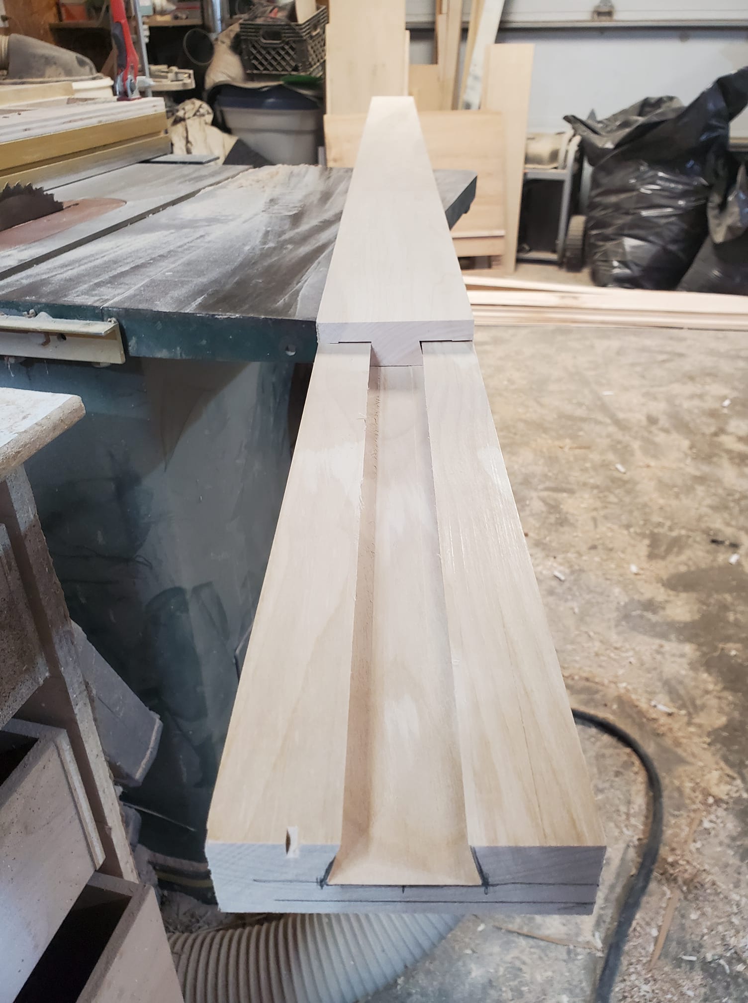 The sliding dovetail rails for an... - Full Grain Furniture