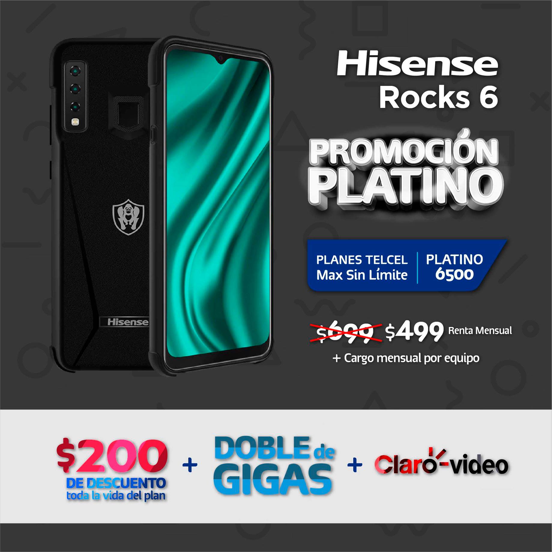 El Hisense Rocks... - Linetelc Distribuidor Autorizado Telcel | Facebook