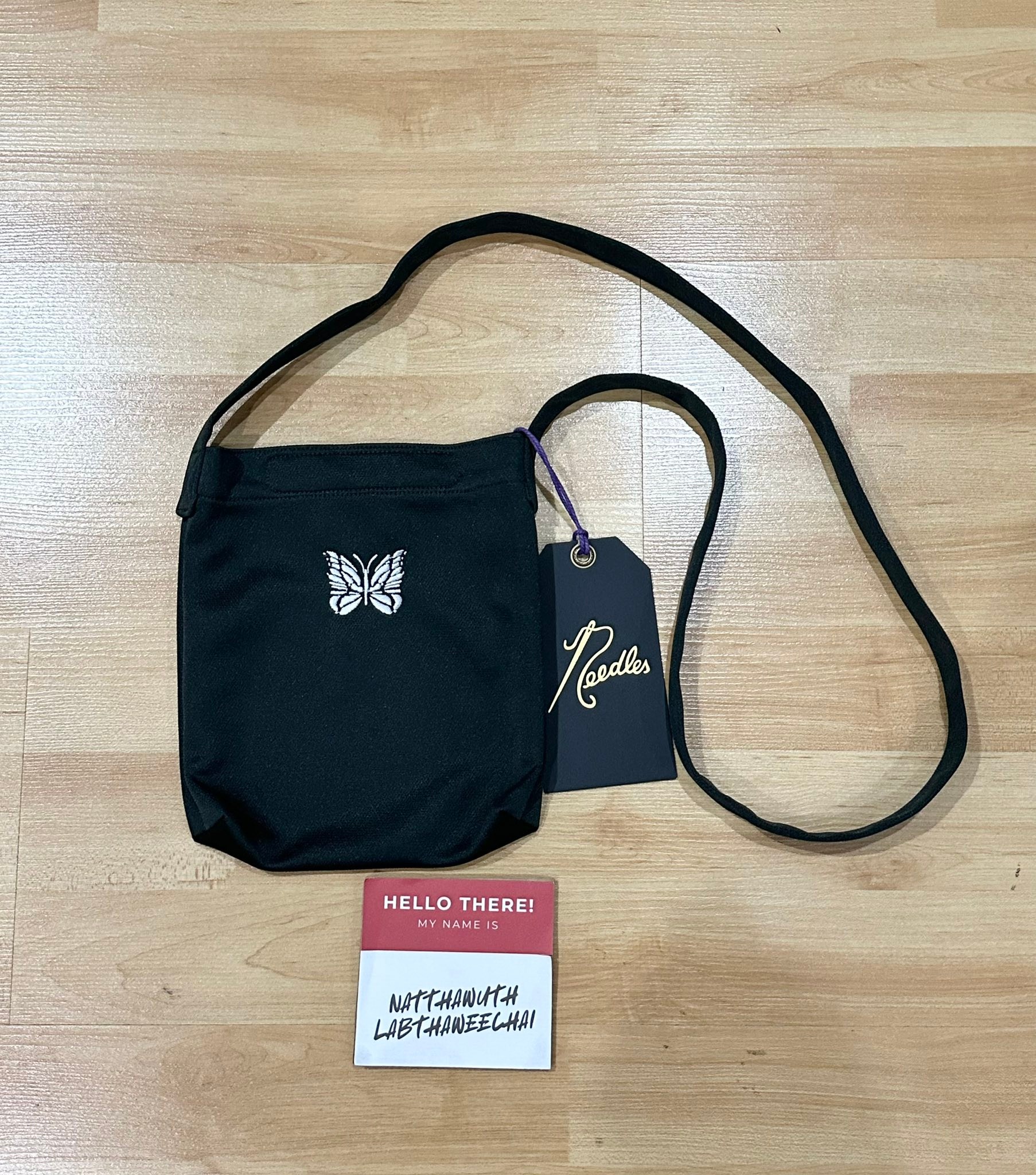WTS ขออนุญาตลงขายครับ NEEDLES MINI BOOK BAG - POLY SMOOTH 100 