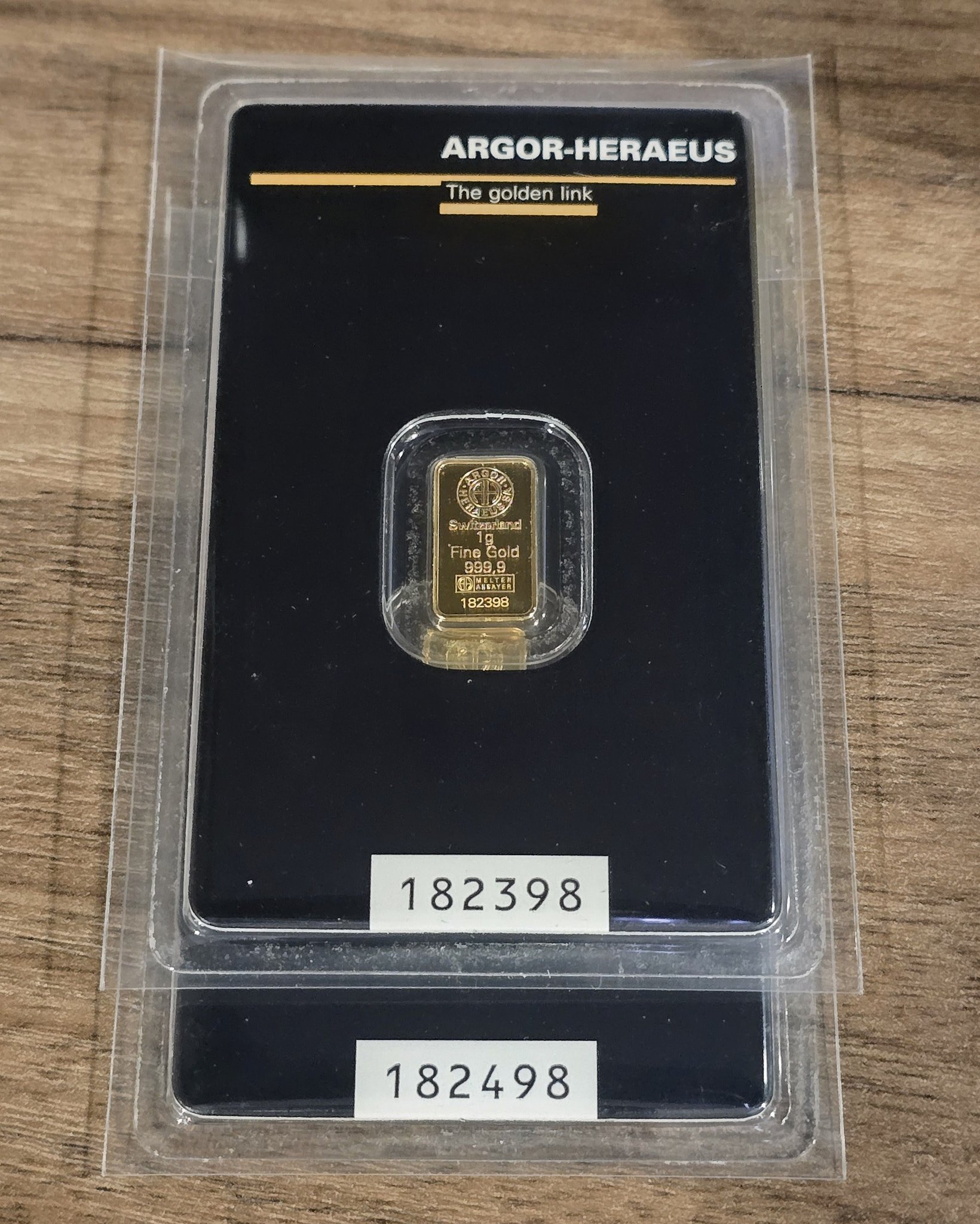 Auction Ended. $1 Start Bid. 1 (ONE) gram Agor-Heraeus Hologram 