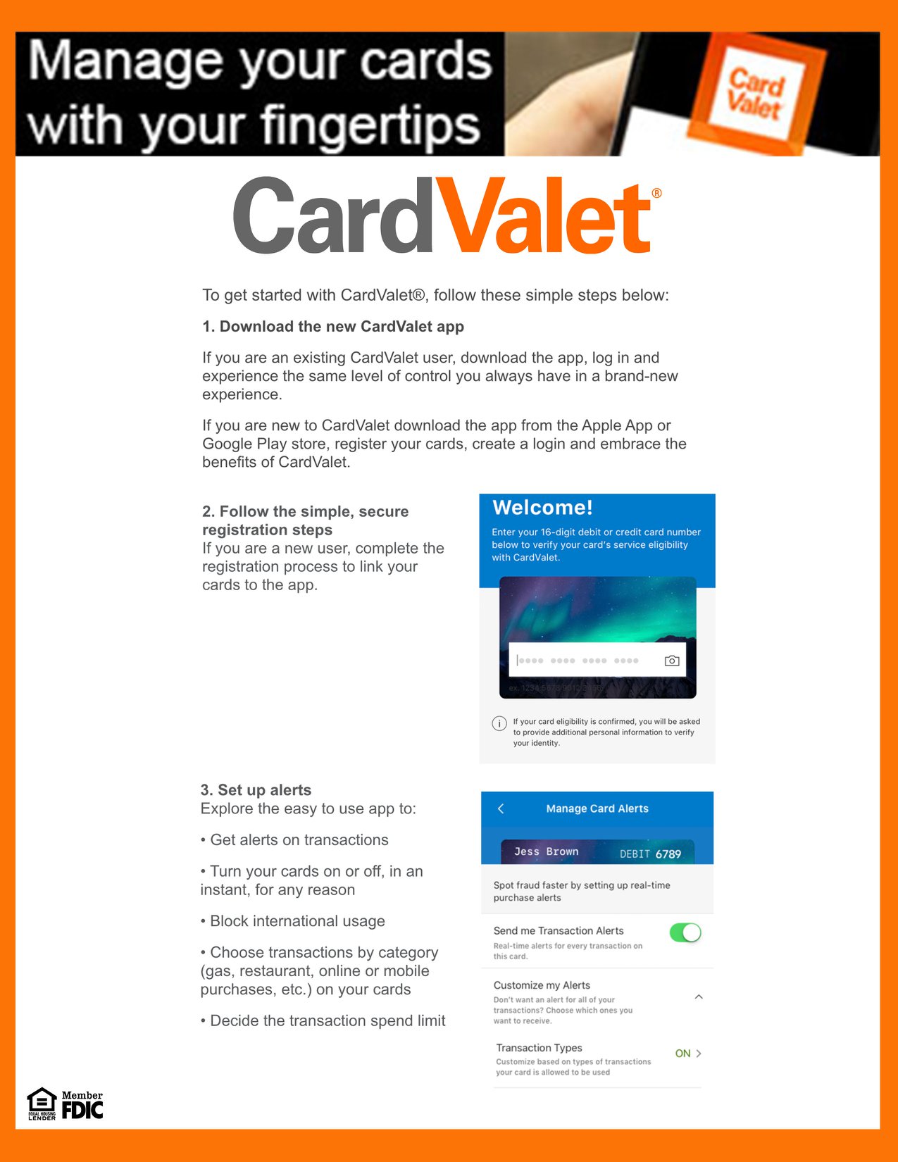 The new CardValet App is now... - Carroll Bank & Trust