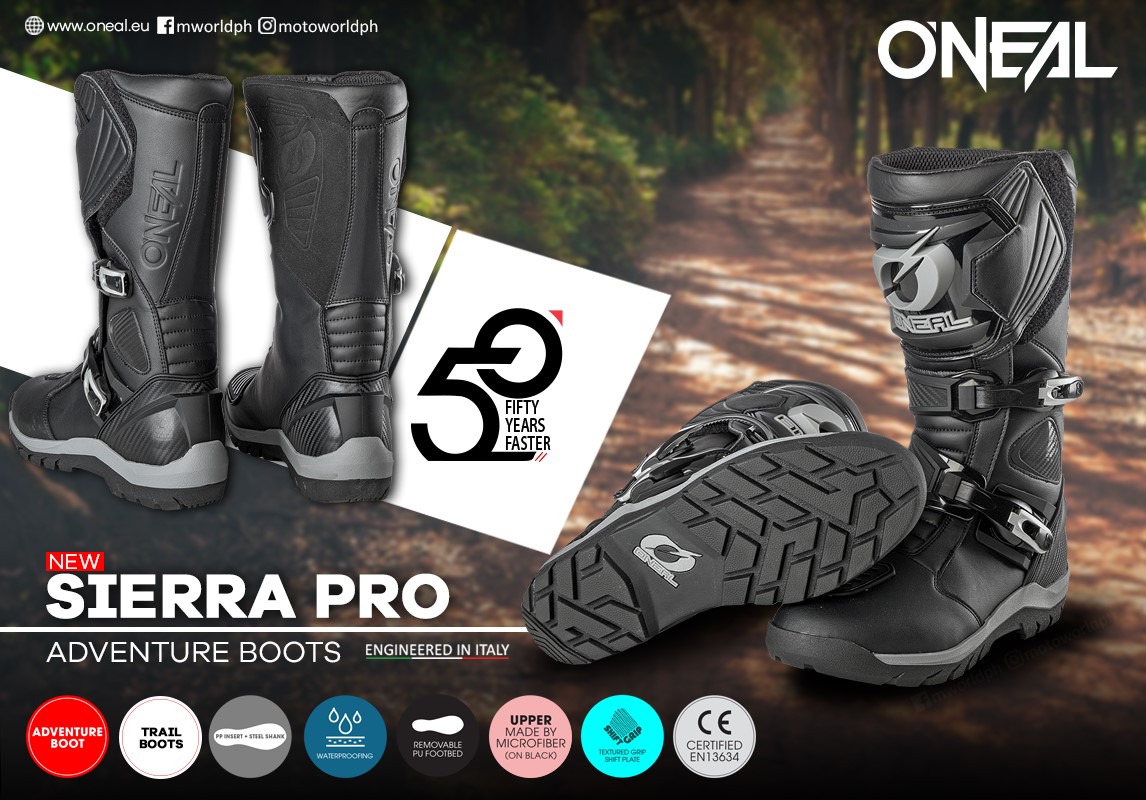 Motoworld - [NEW!] O'Neal Sierra Pro Adventure Boots The new O