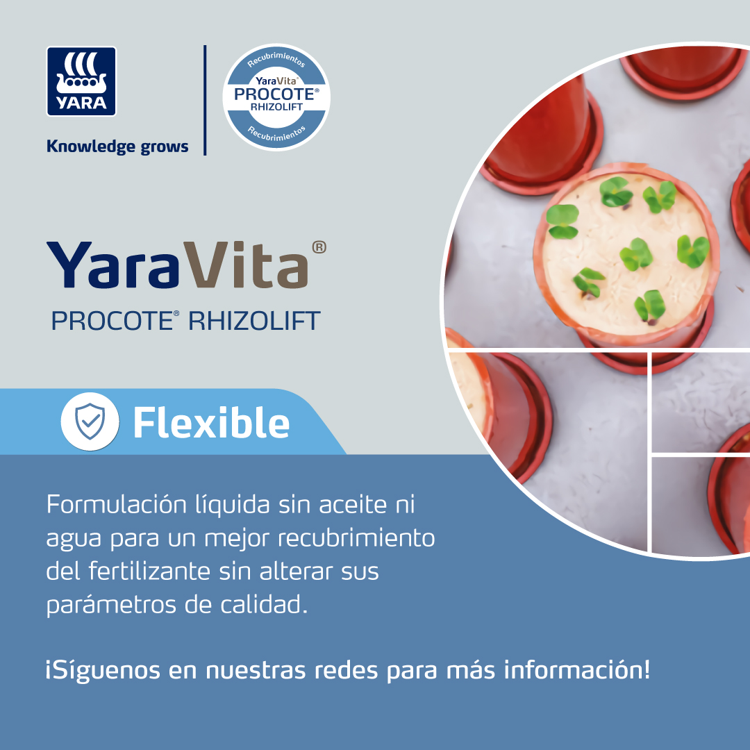 Yara México - ¿Ya conoces YaraVita PROCOTE RHIZOLIFT? 👀👊...