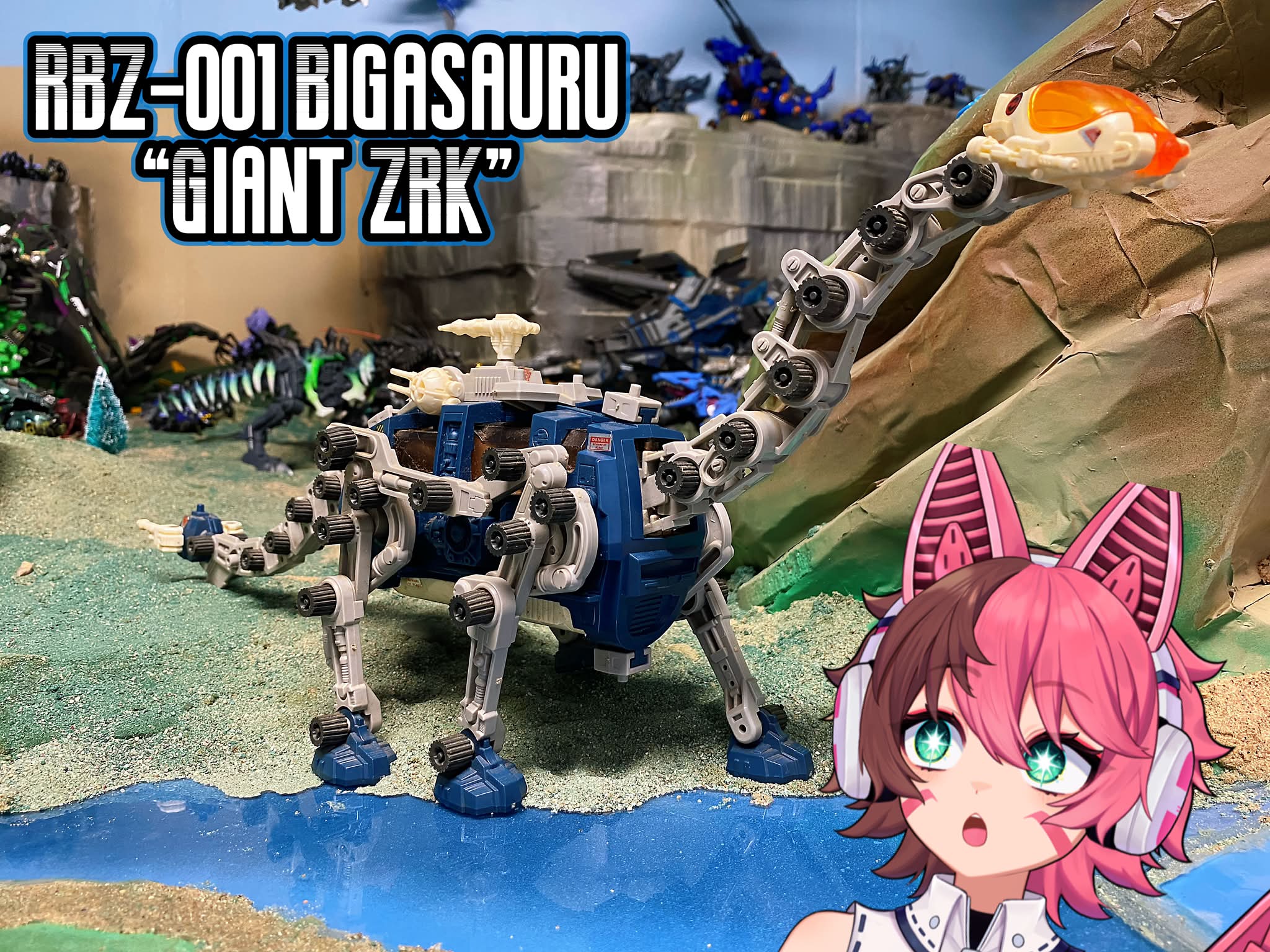BEHOLD THIS OLD LADY WHO SHOWED UP IN A BOX! XD #ゾイド #ZOIDS