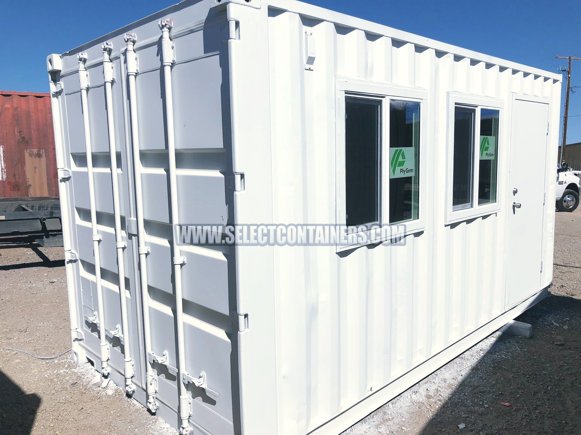 Our Custom 15' Storage Containers are... - Select Containers