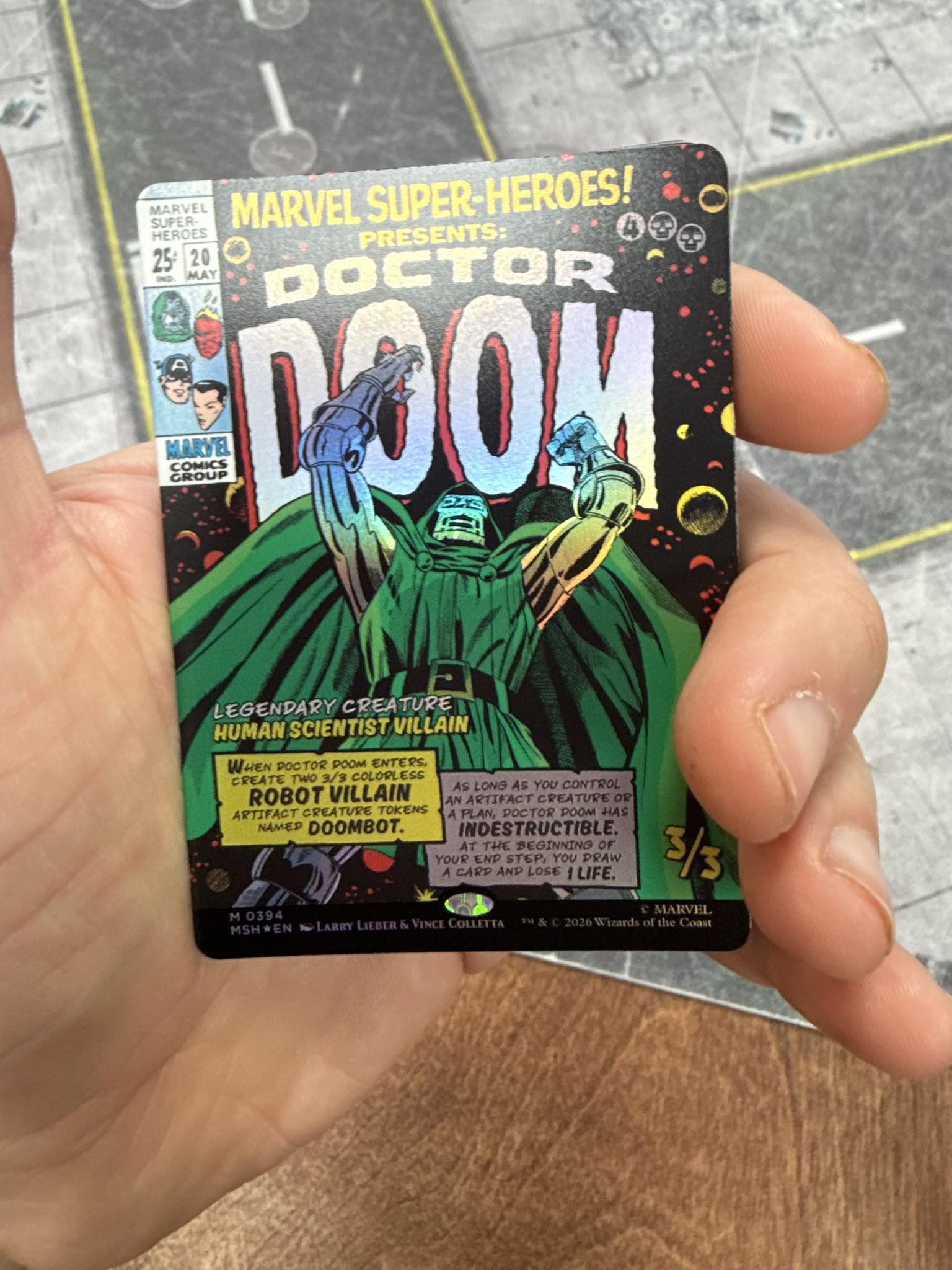 MTG Doctor Doom クラシックコミックfoil Doctor Doom, Marvel Super