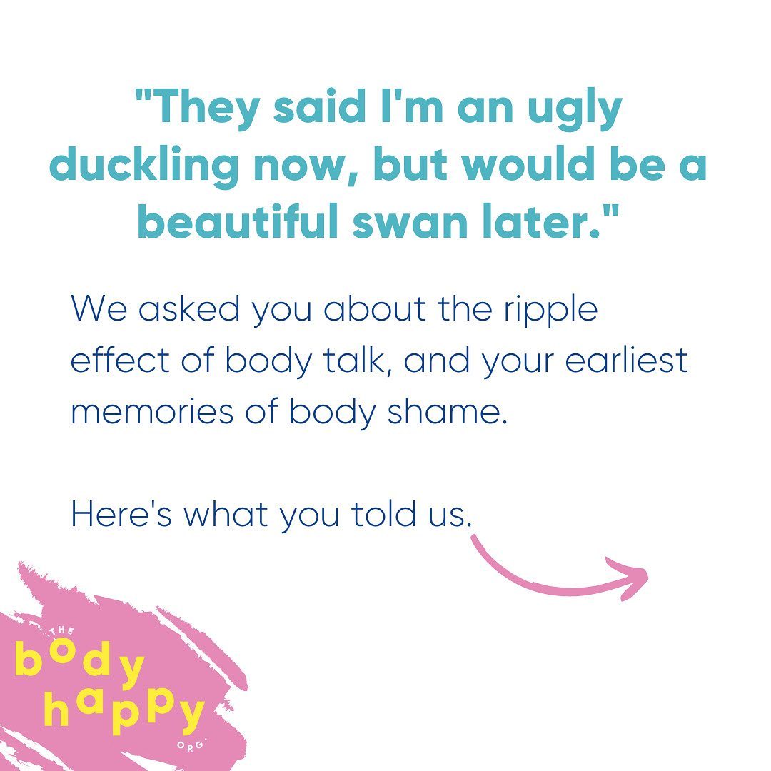 Body Happy Org - The ripple effect of body talk can be... | Facebook