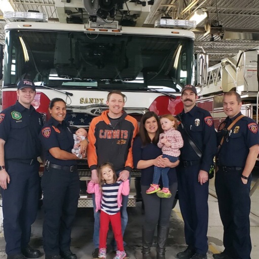 Our firefighters never know... - Sandy City Fire Department