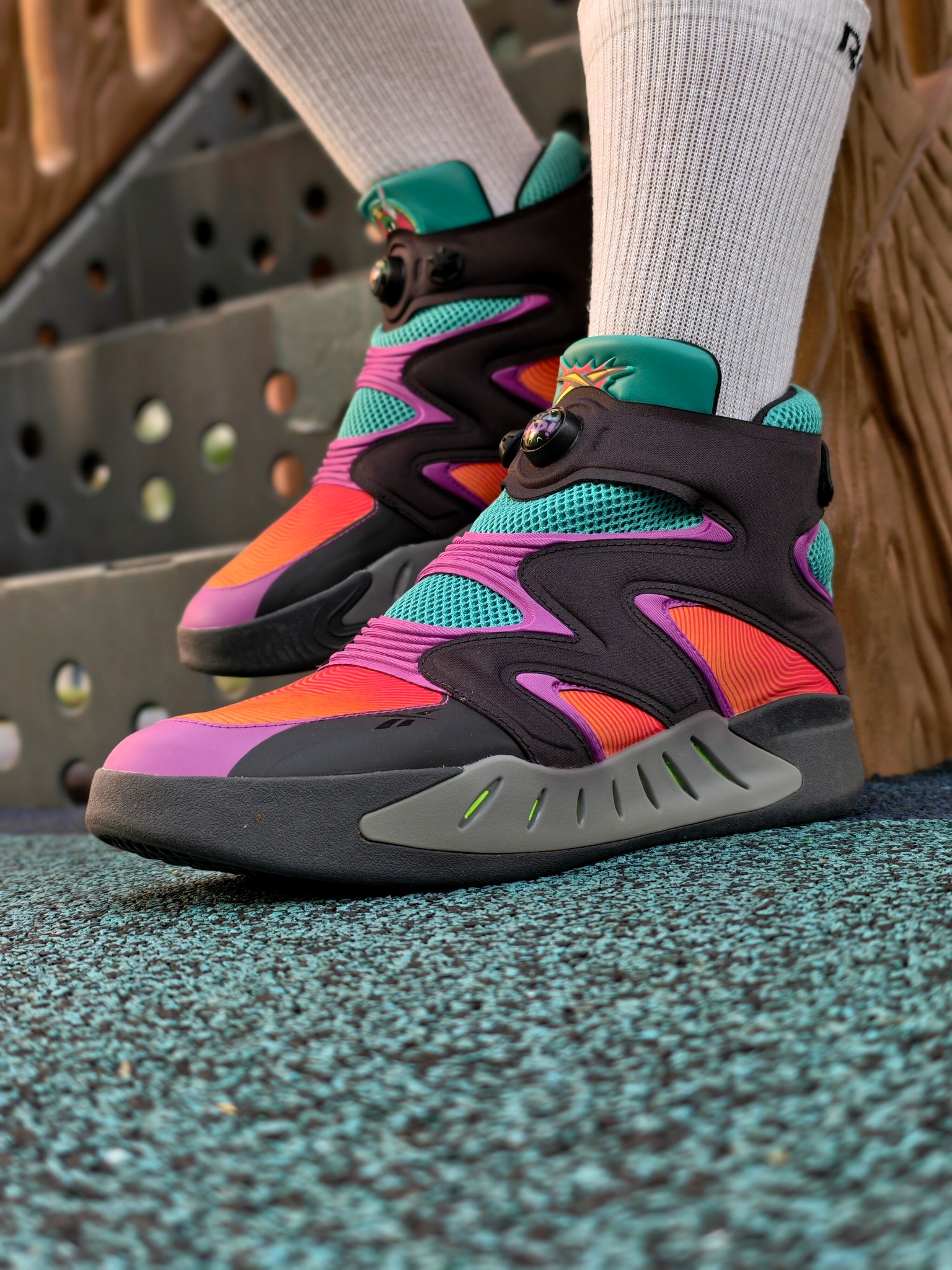 Reebok Instapump Fury x 'Milk' x 'Silly thing'）