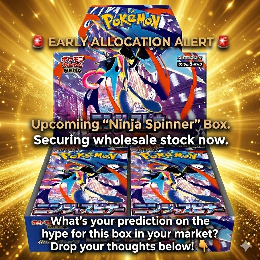 Ninja spinner pokemon tcg japanese set release