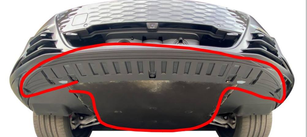 Part numbers for 2023 e-tron gt under panels?