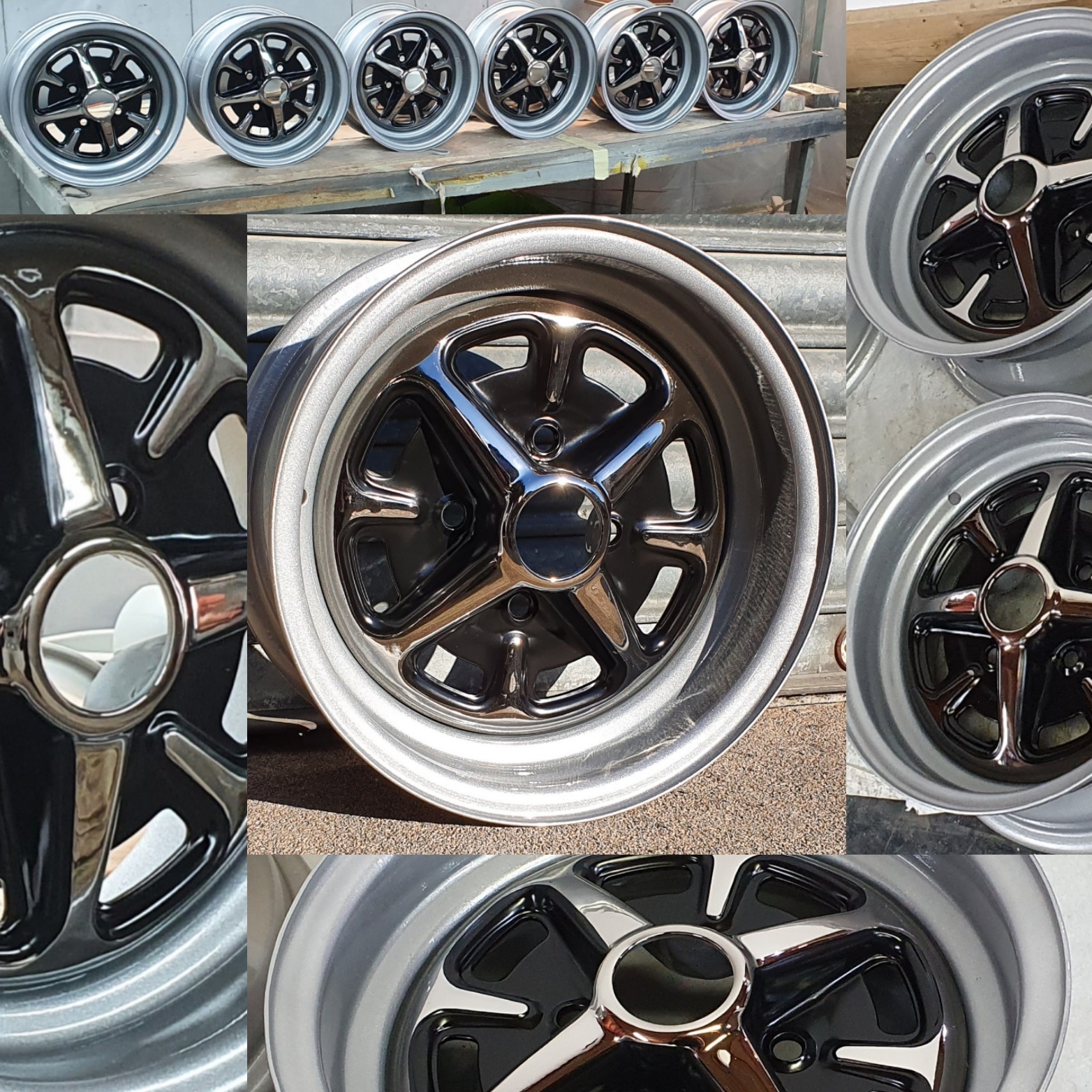 Chrome - Rostyle Wheels 😎💪, a frequently classic returning job for us ...