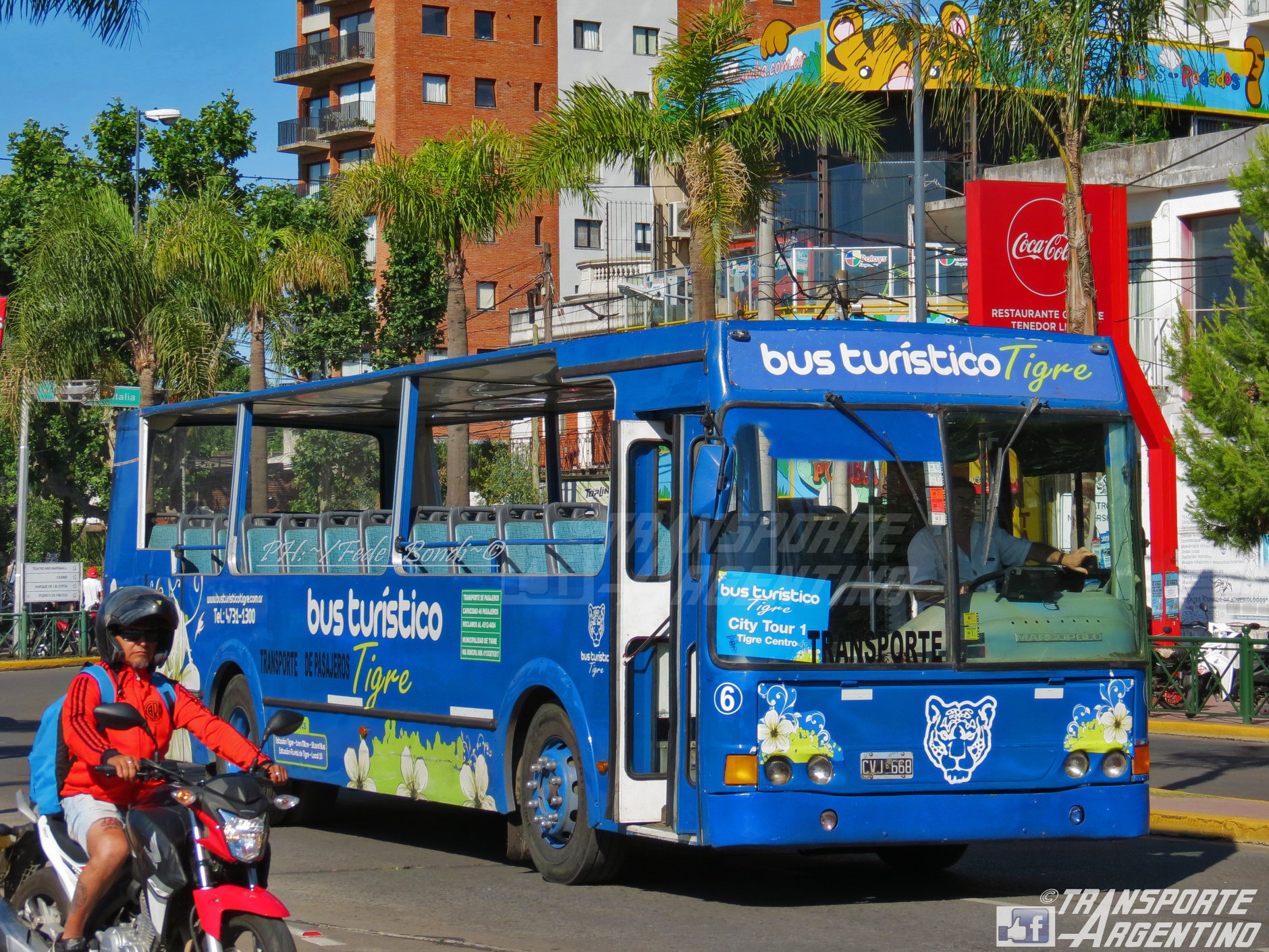 Transporte Argentino - Bus TuristicoTigre - Interno 6: Marcopolo Torino ...