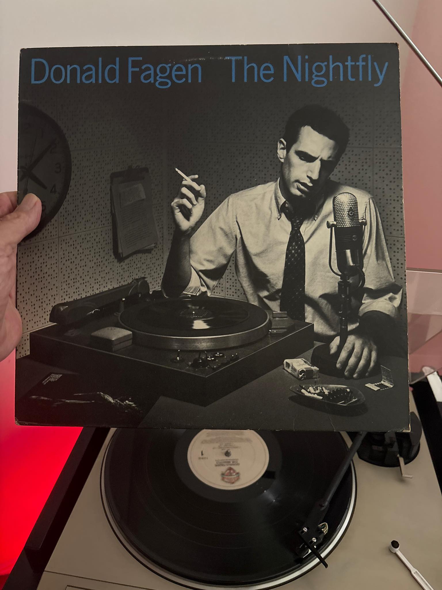 Late night listening to Donald Fagen's The Nightfly on McIntosh