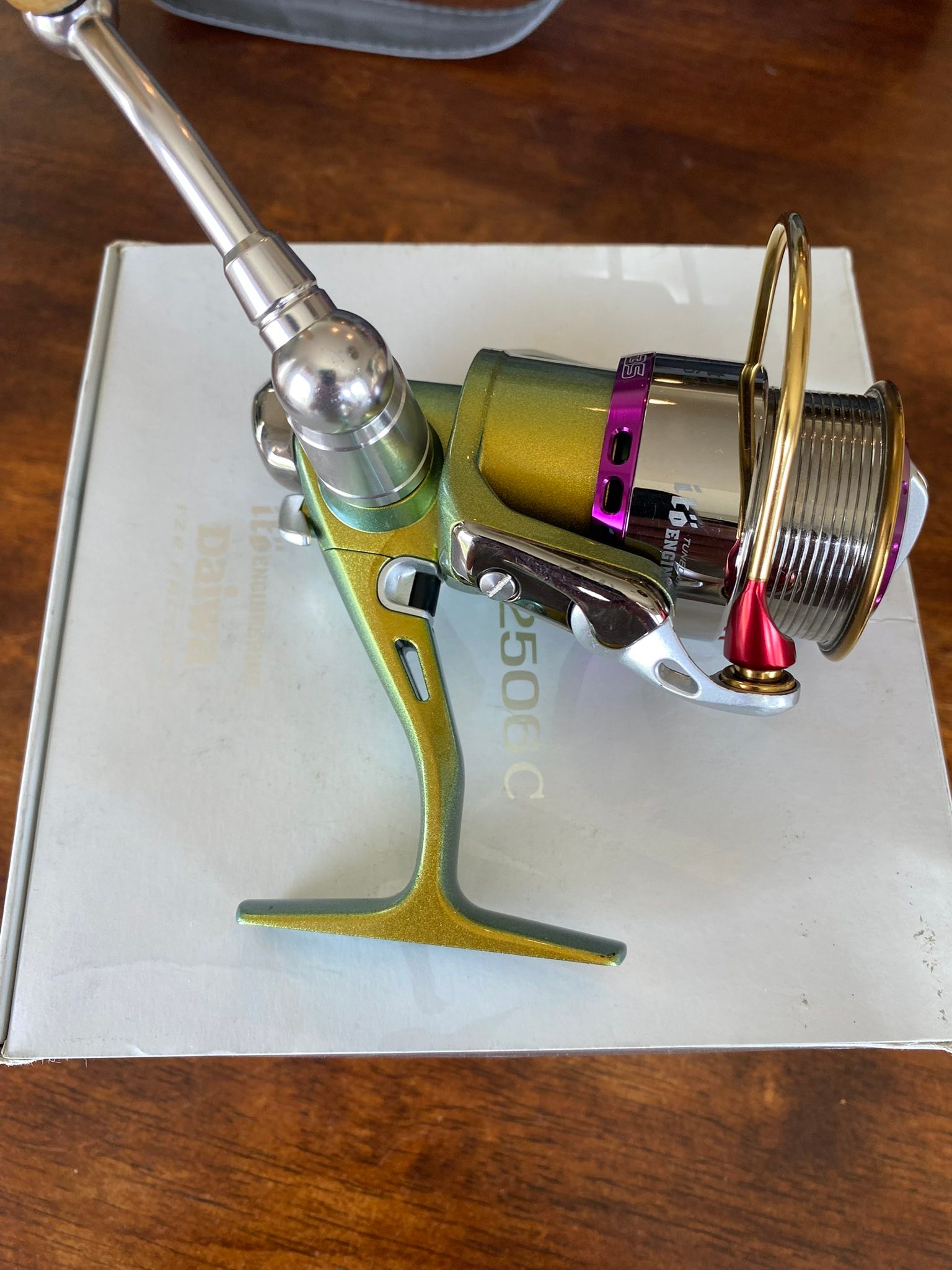 Daiwa Megabass TD-ito2506C rod setup