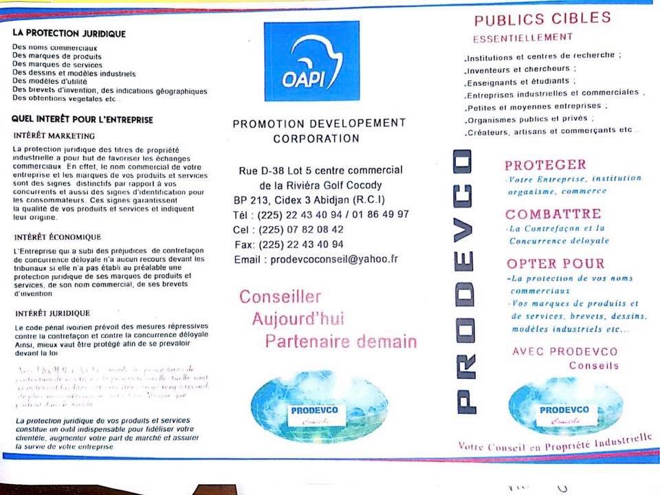 Prodevco conseils