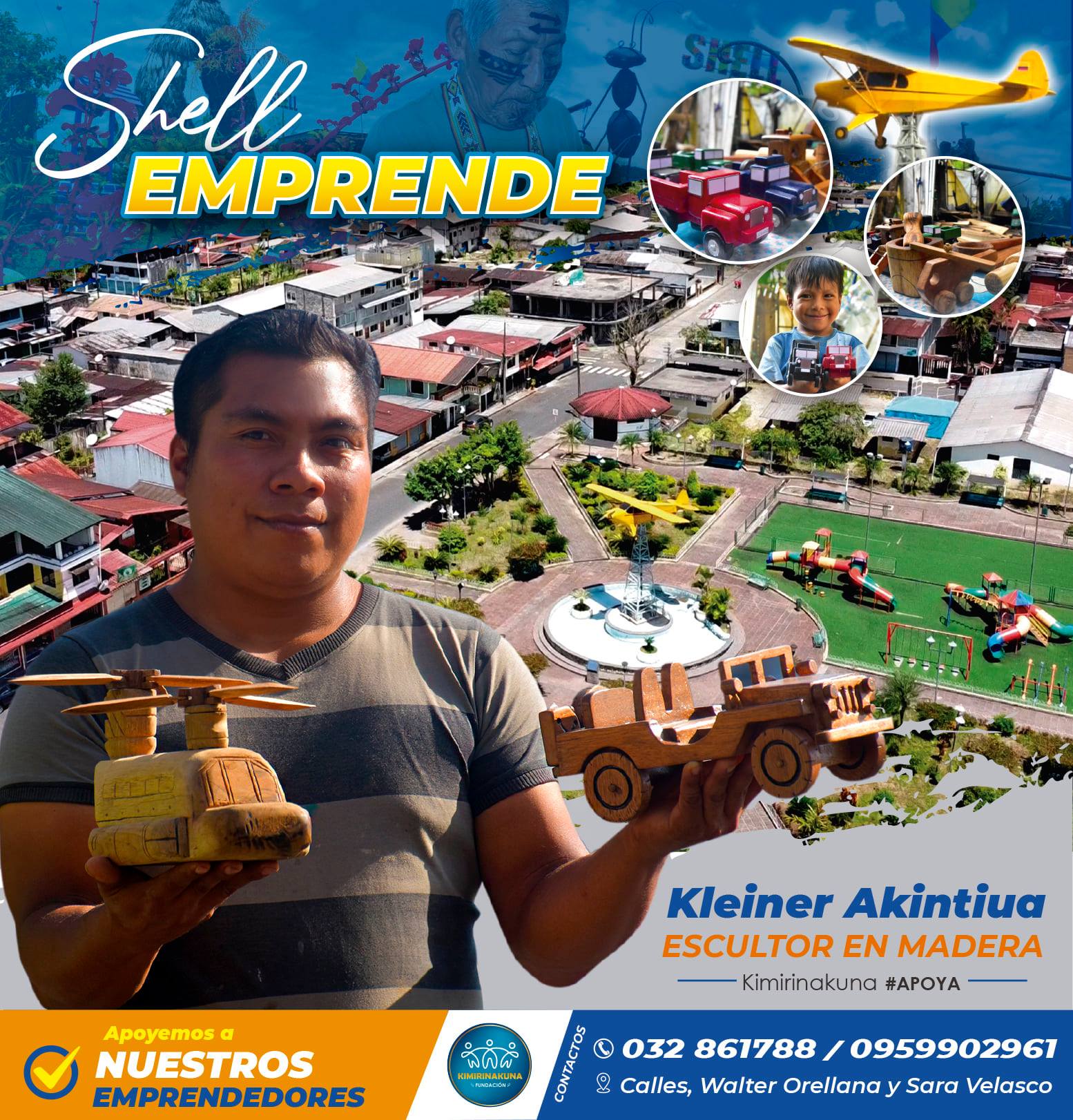 Shell-Emprende - 🔵#ShellEmprende Les presentamos a Kleiner Akintiua, un ...