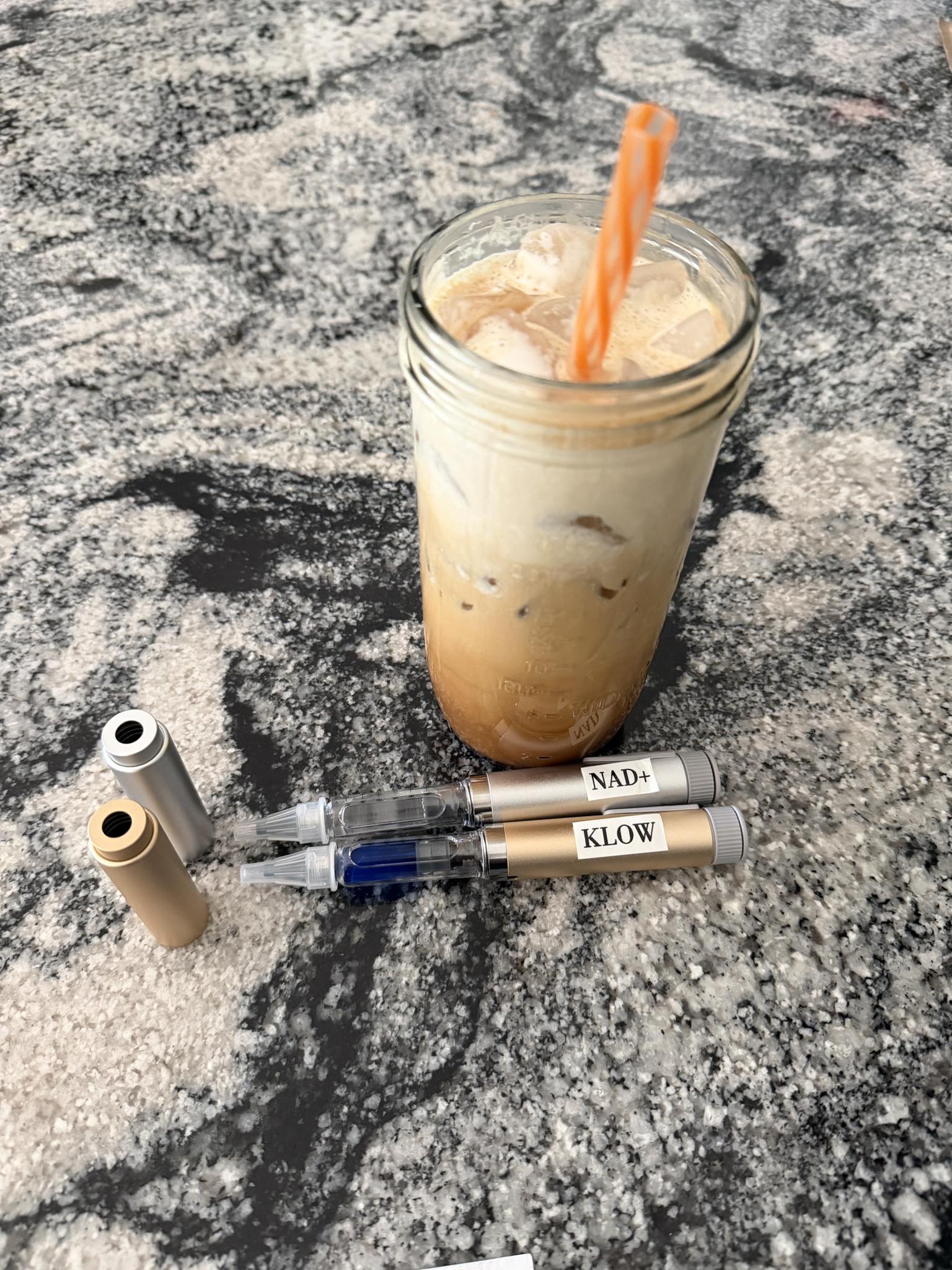 nad and klow Breakfast is served!! Can't go wrong with coffee 😍 Flavor:Cinnamon Bun Cheesecake Doctor's claim that oral Research Peptides