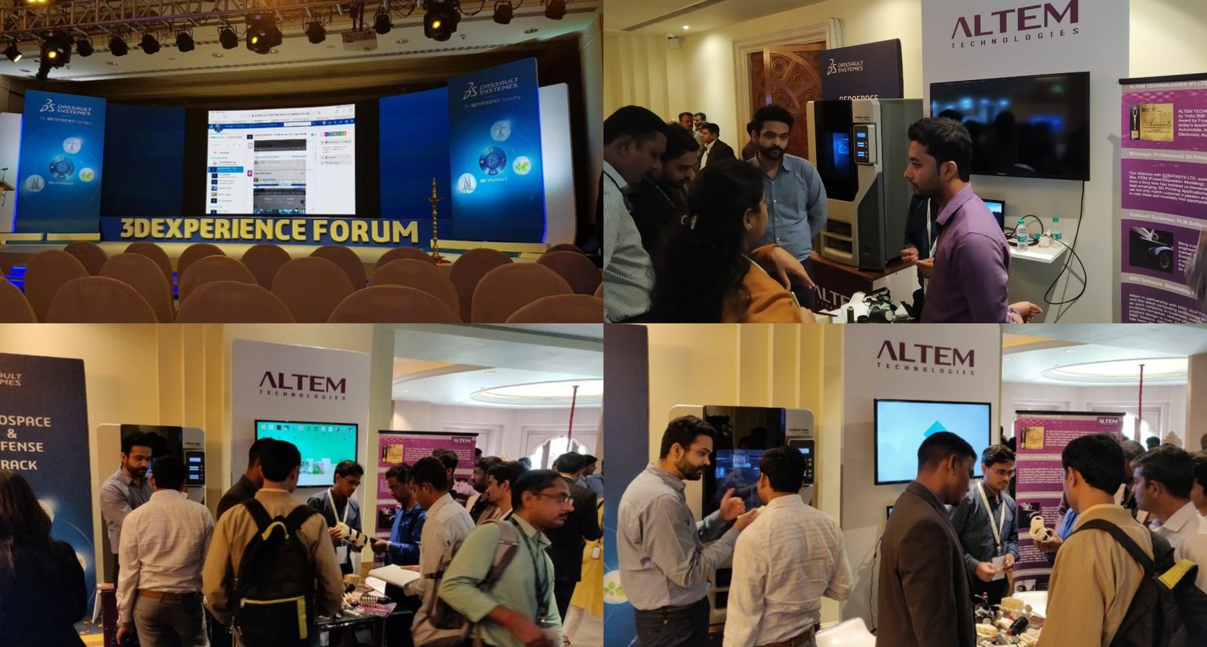 ALTEM - #Altem with #3DEXPERIENCE Forum 2019 in #bengaluru...
