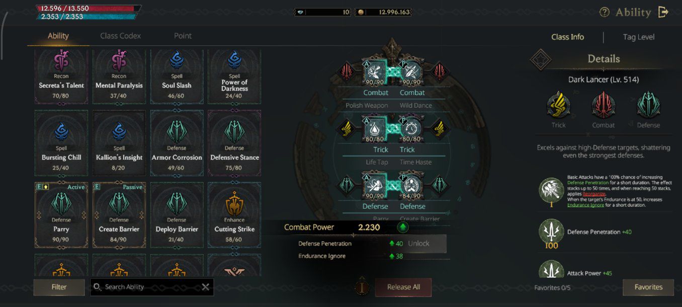 JUAL BELI LORD NINE INFINITE CLASS INDONESIA | DUTA Accuracy+CP 20k ...
