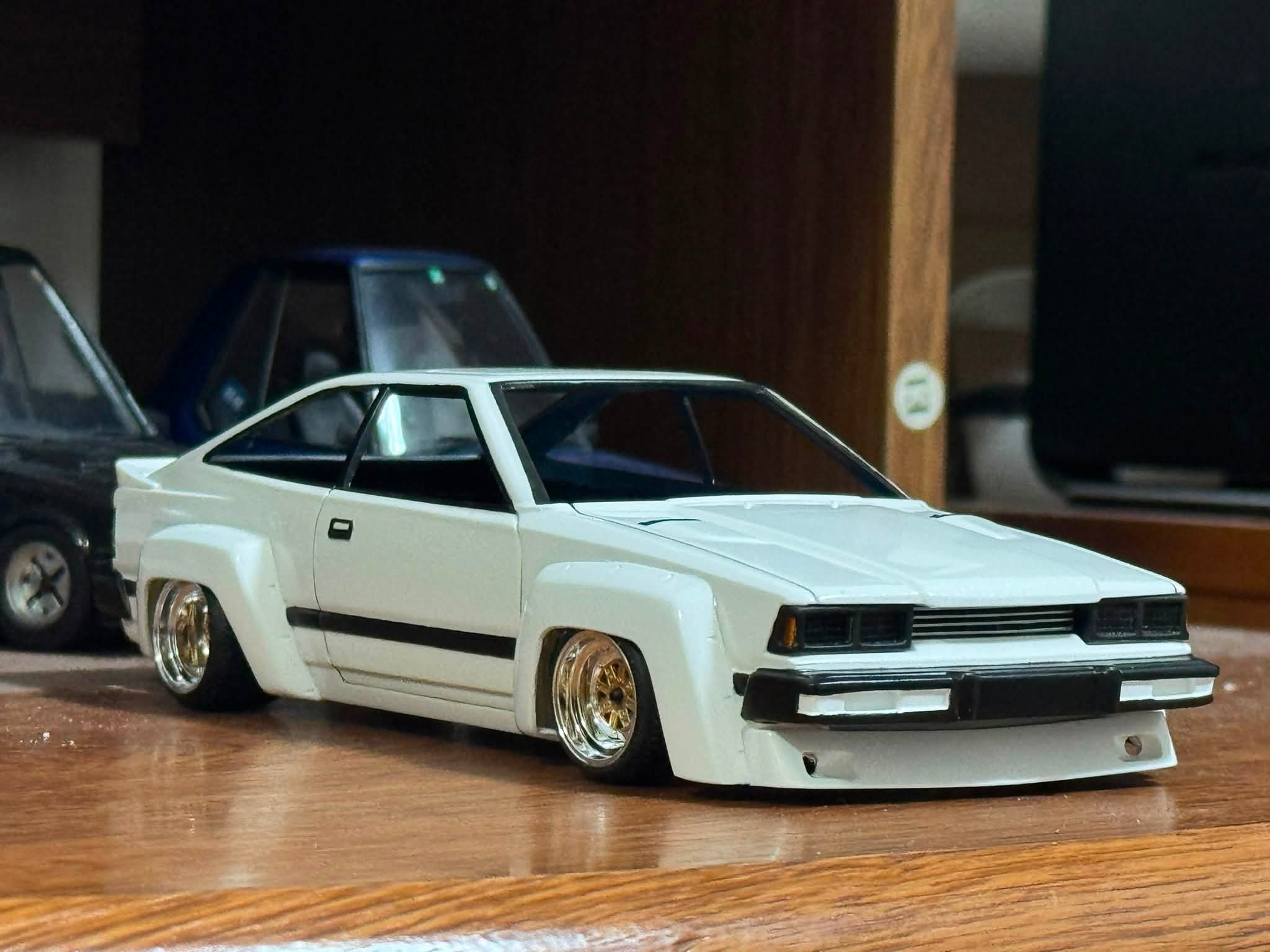 フジミ1/16 ケーニッヒ テスタロッサを作ってみました。手を加えたのは