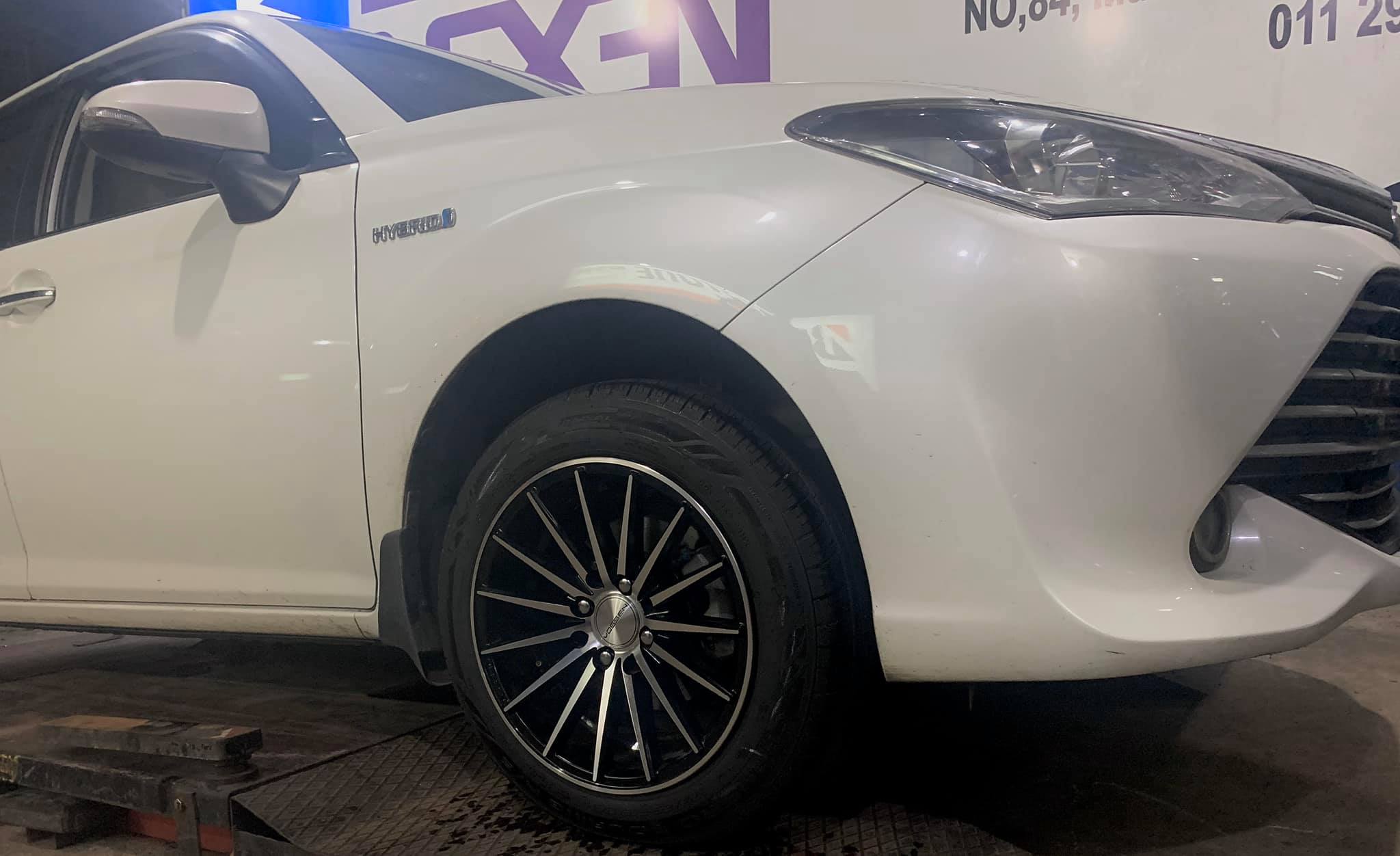 Toyota Axio fitted with... - Shihan Tyre & Wheel Alignment | Facebook