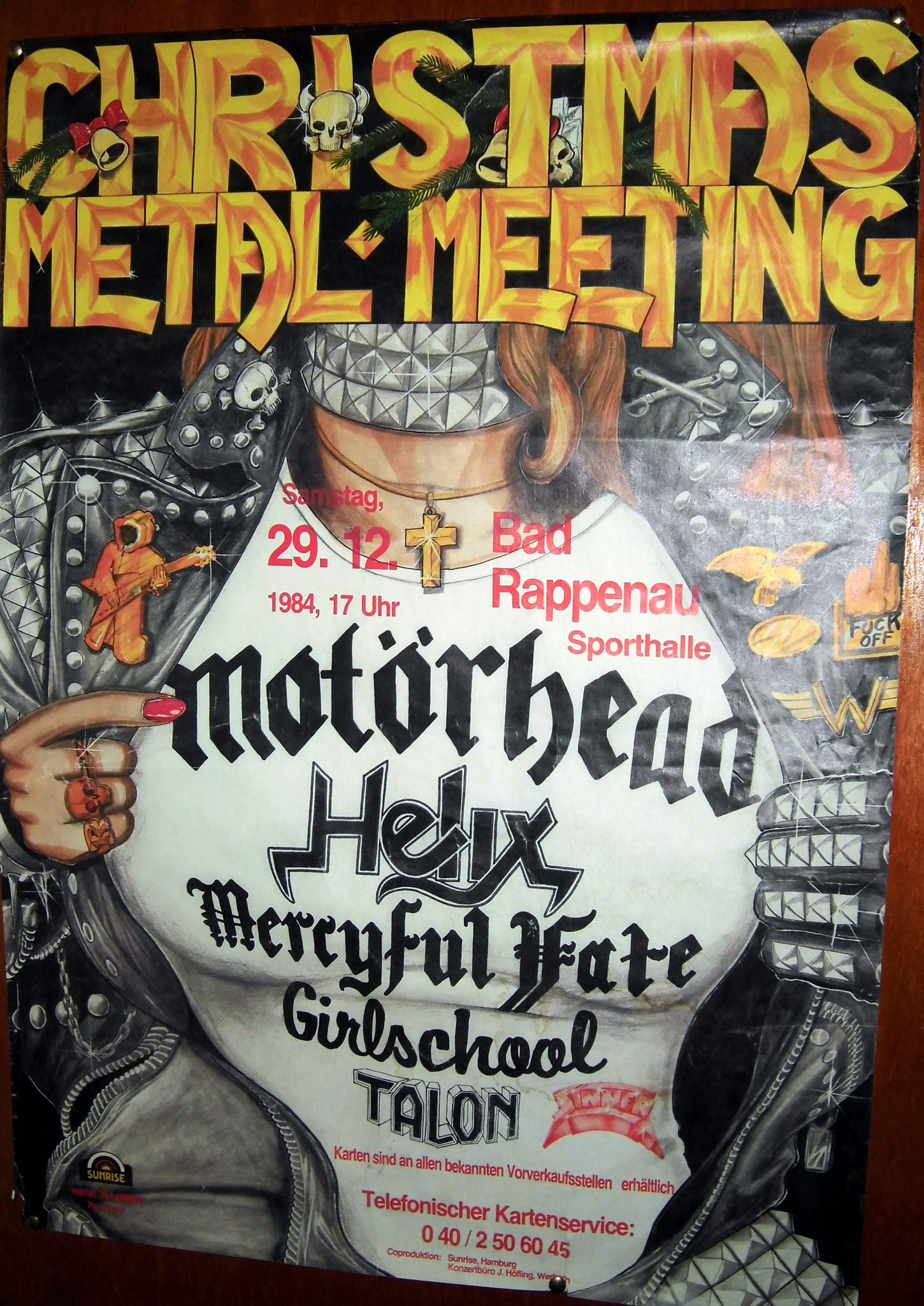 The first time I see GIRLSCHOOL live in my Hometown