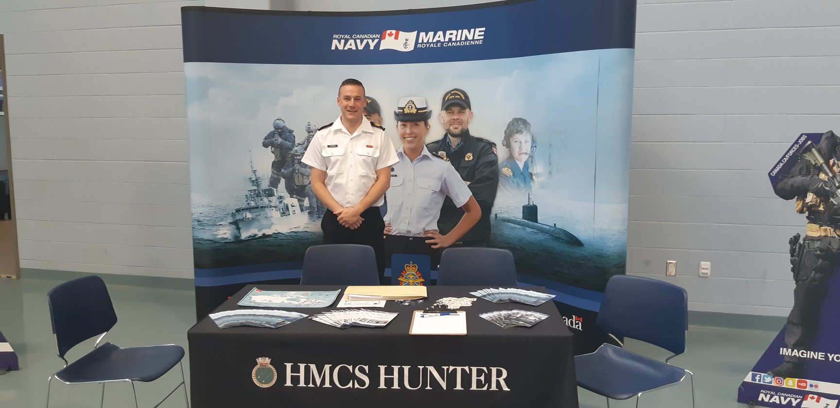 The recruiting staff and... - HMCS Hunter / NCSM Hunter | Facebook