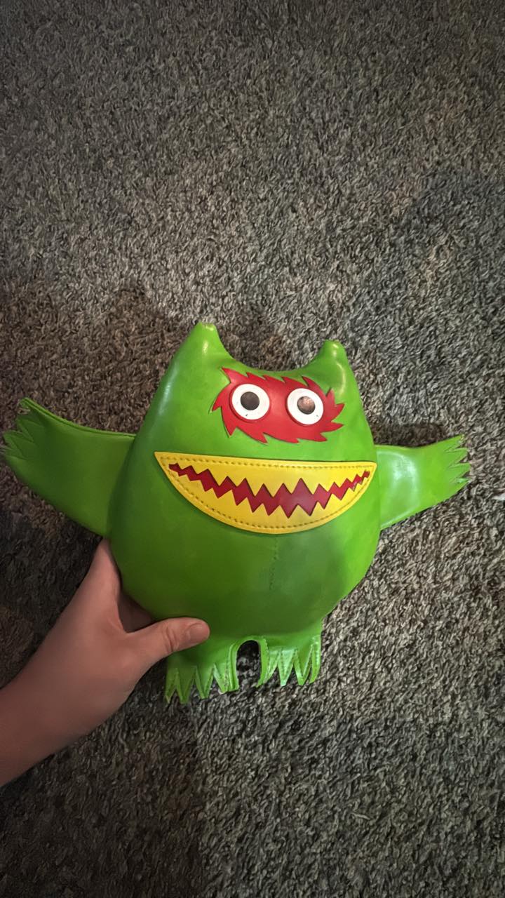 What are the unique features of a Nauga Monster from the 1960s?
