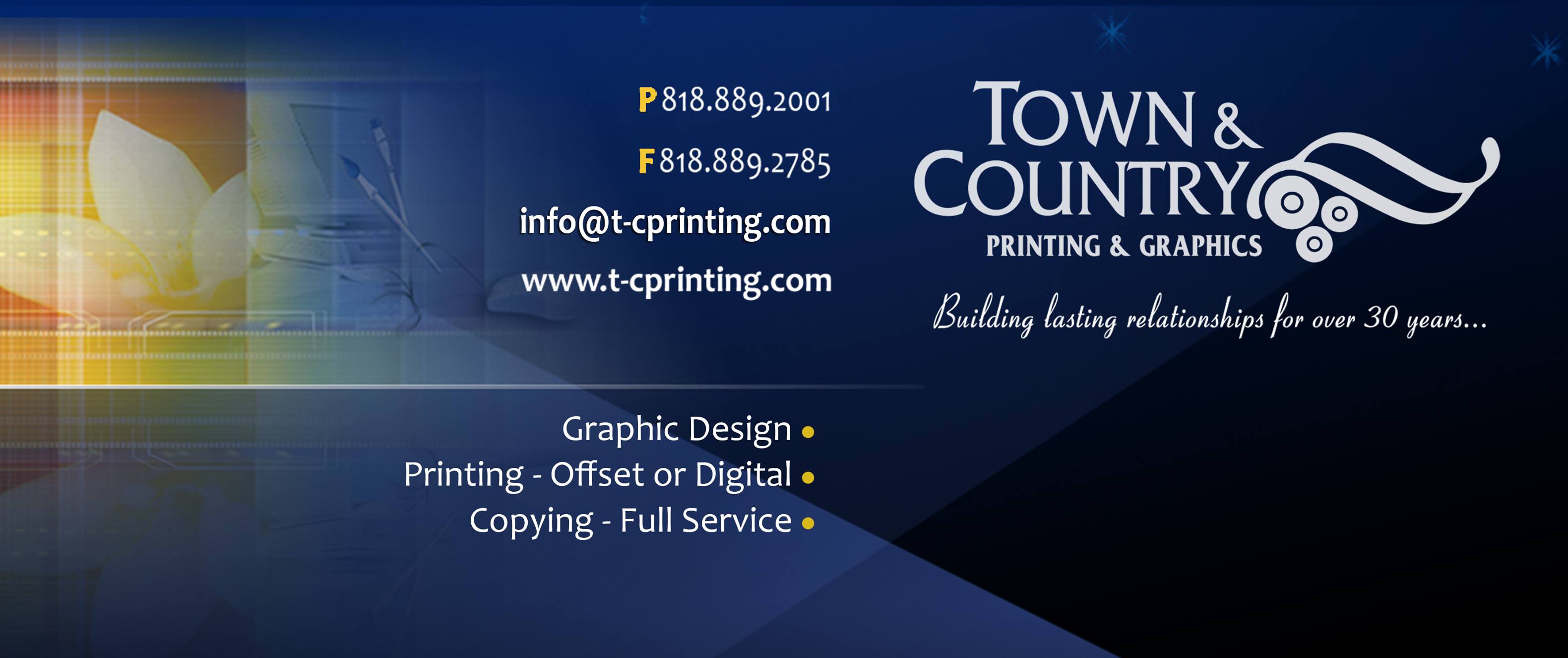 Town & Country Printing & Graphics | Granada Hills CA
