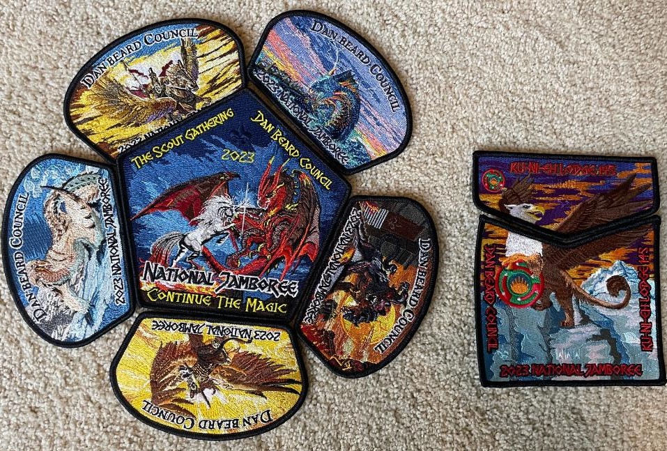 Patches are in...and they are... - DBC National Jamboree | Facebook