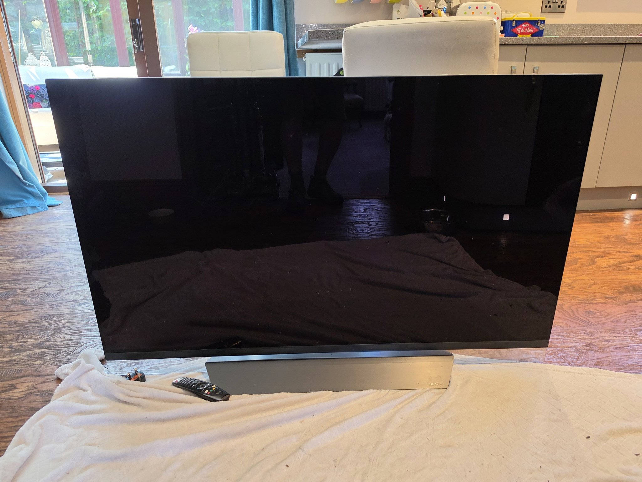 What to do with a burned-in 55 inch LG OLED TV?