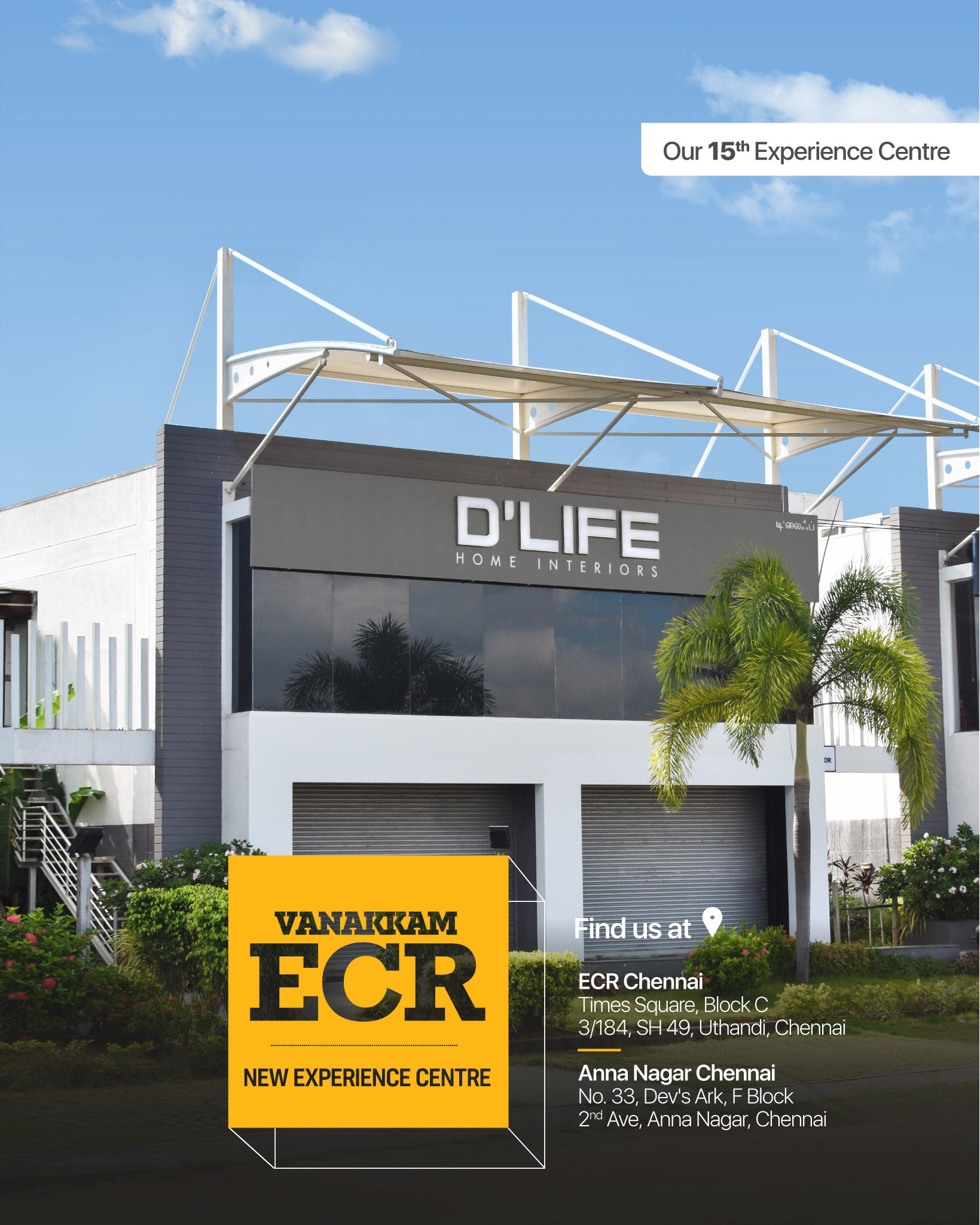 DLIFE - Vanakkam #Chennai! We have an exciting news! Our 15th ...
