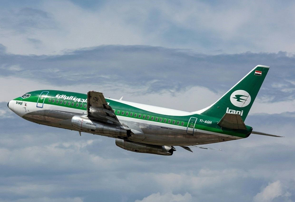 Iraqi Airways Boeing 727-270/Adv in Prague