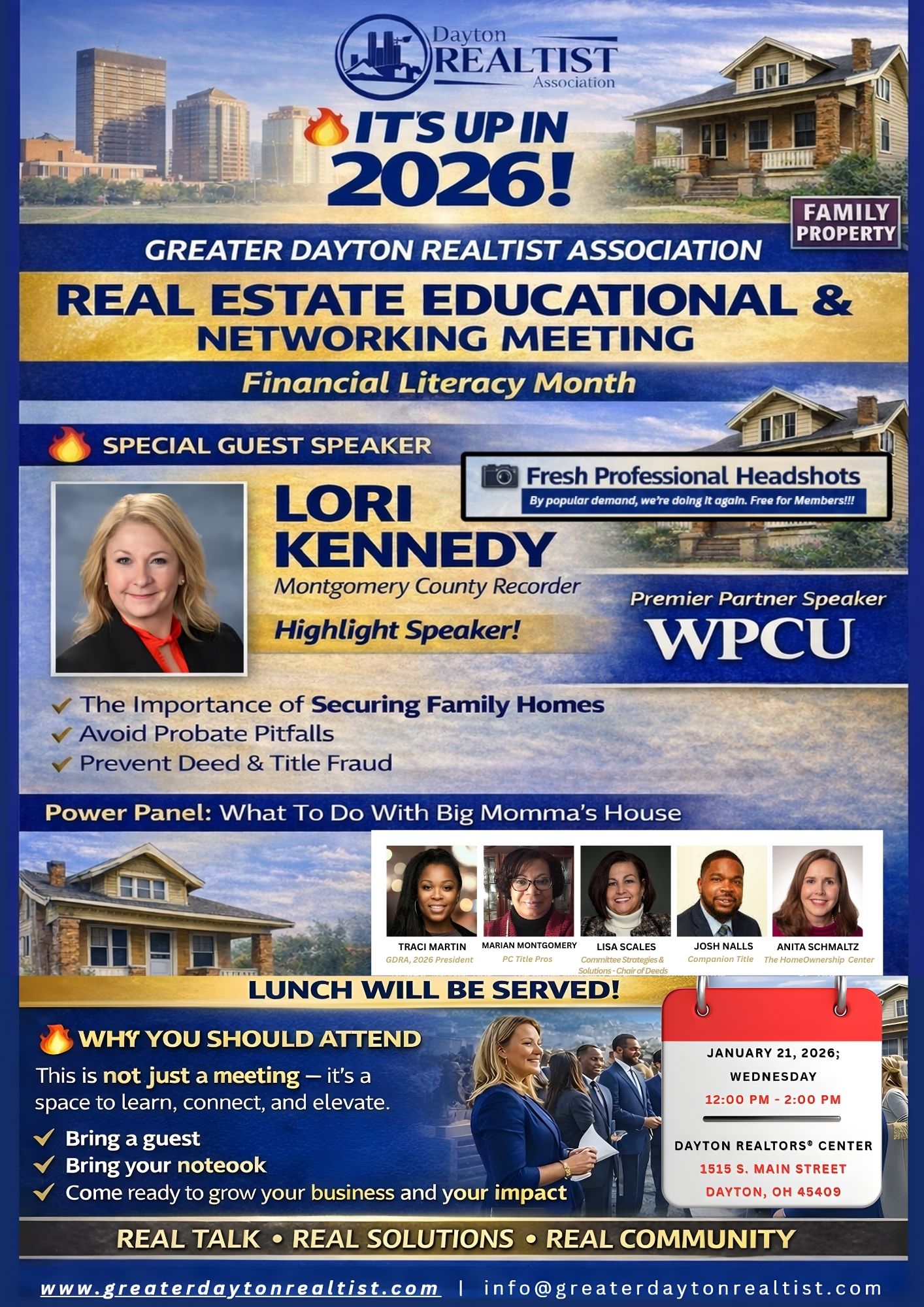 Dayton - 🔥 IT’S UP IN 2026! 🔥 Join us for the 2026 GDRA REALTIST ...