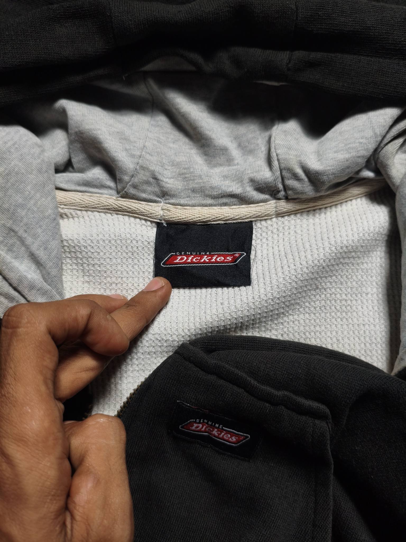 vintage dickies thermal hoodie for sale