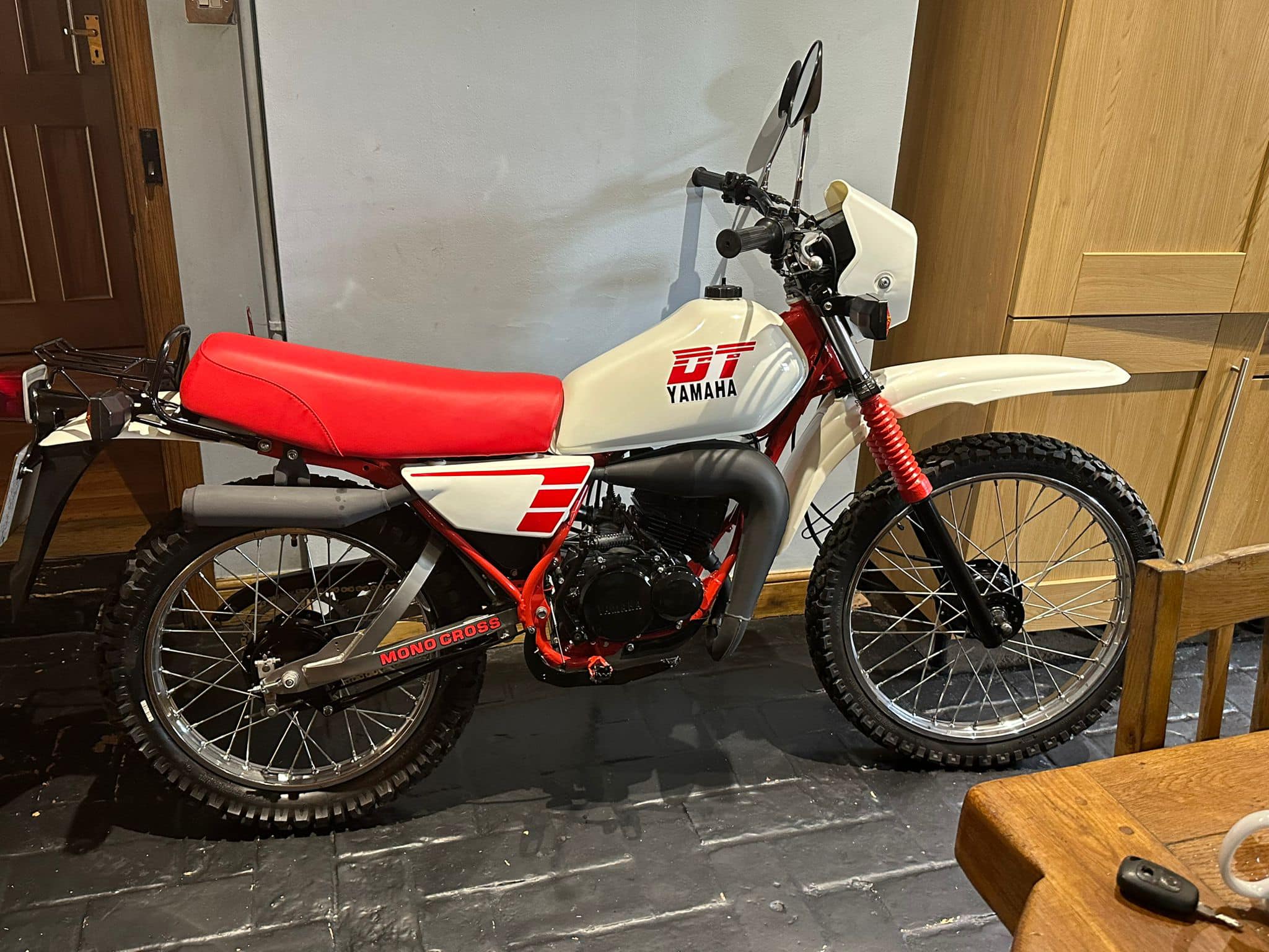 Take a look at the condition of this 1996 Yamaha DT50. An absolute 