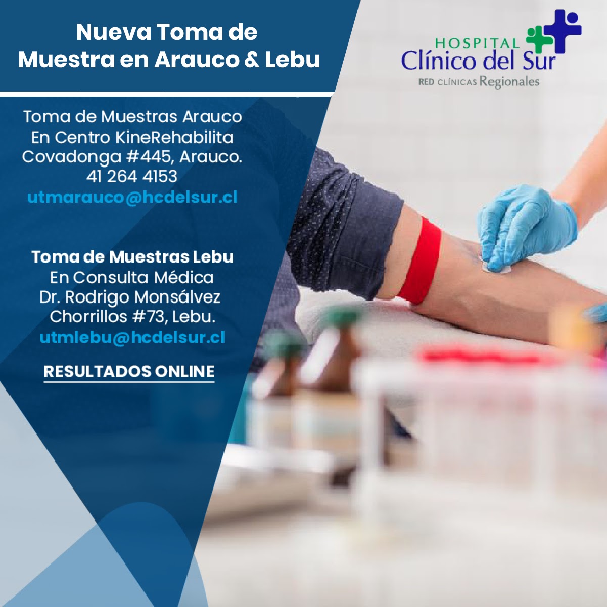 Clínica - ¡Atención Paciente! Ampliamos nuestra RED HCS en Toma de ...