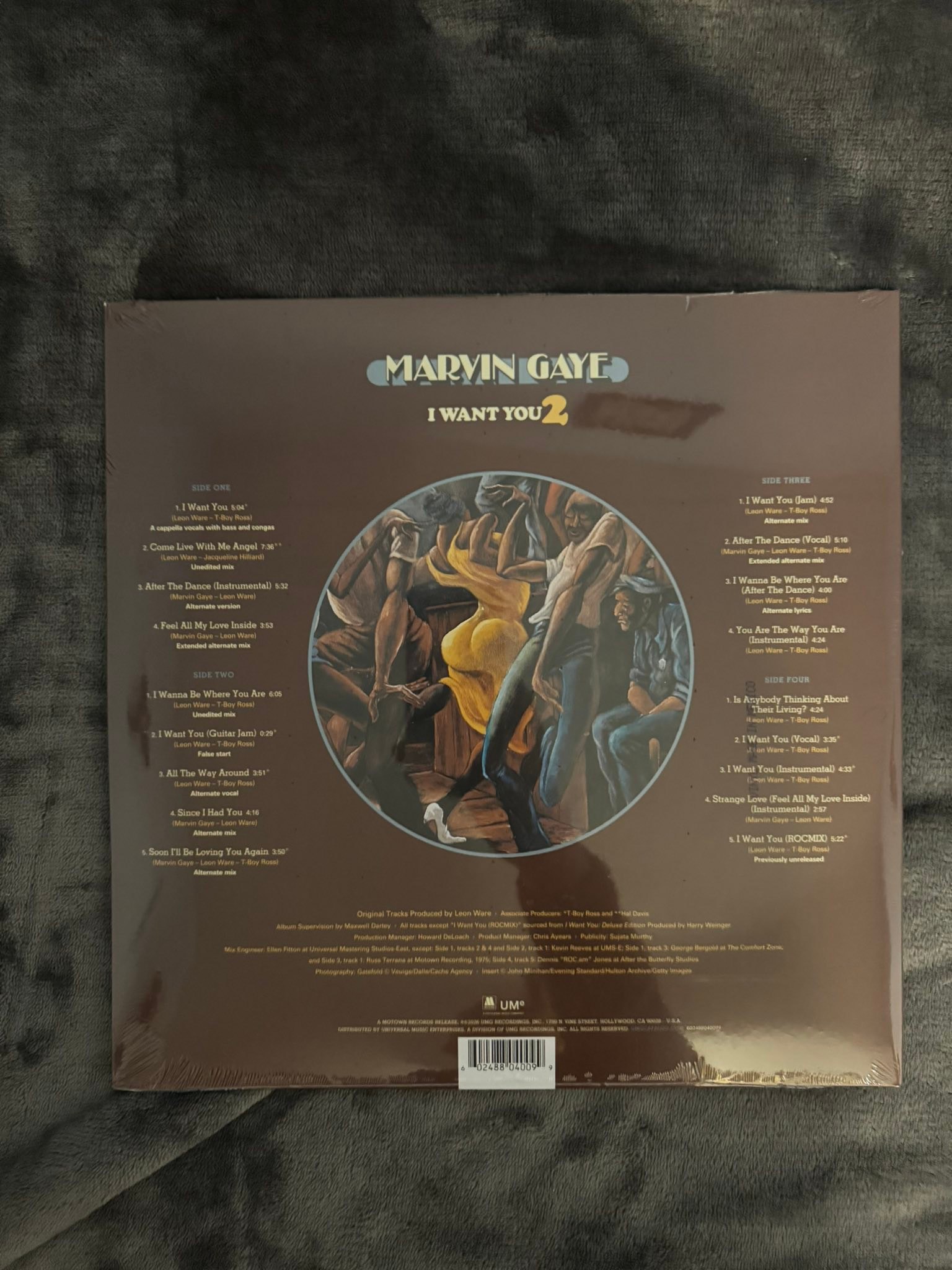 Now spinning: Marvin Gaye, I Want You, I Want You 2 (1976/2026
