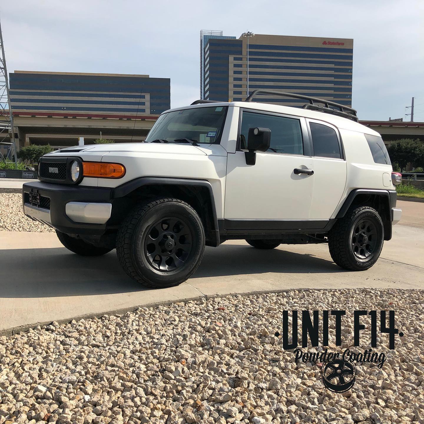 Toyota FJ Cruiser wheels... - Unit F14 Powder Coating