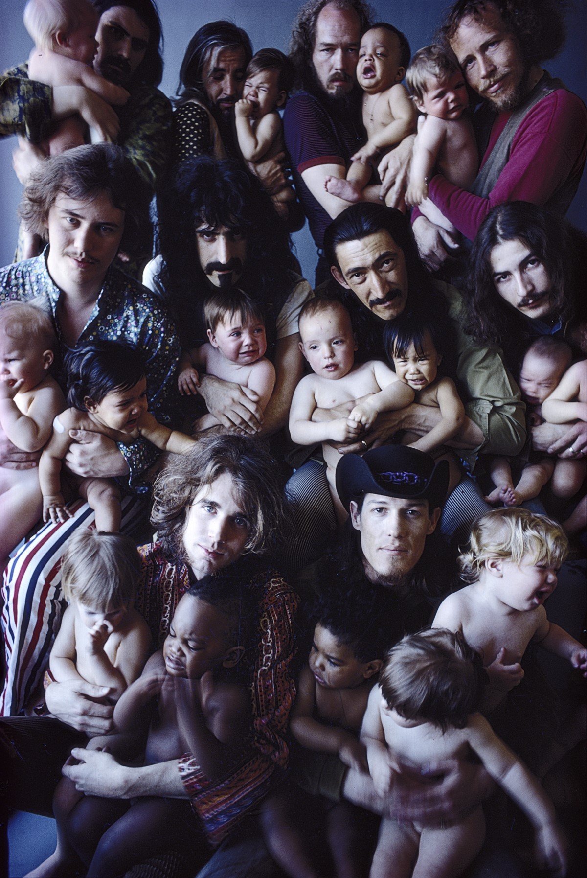 Frank Zappa & The Mothers of Invention in 1968. Photos by George