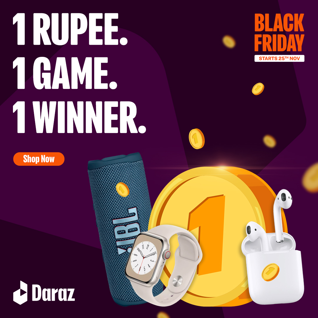 1 RUPEE. 1 GAME . 1 WINNER. Stand... - Daraz Online Shopping | Facebook