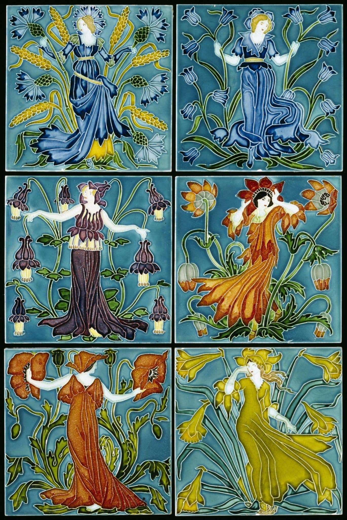 Phelan tile factory tiles from 1915