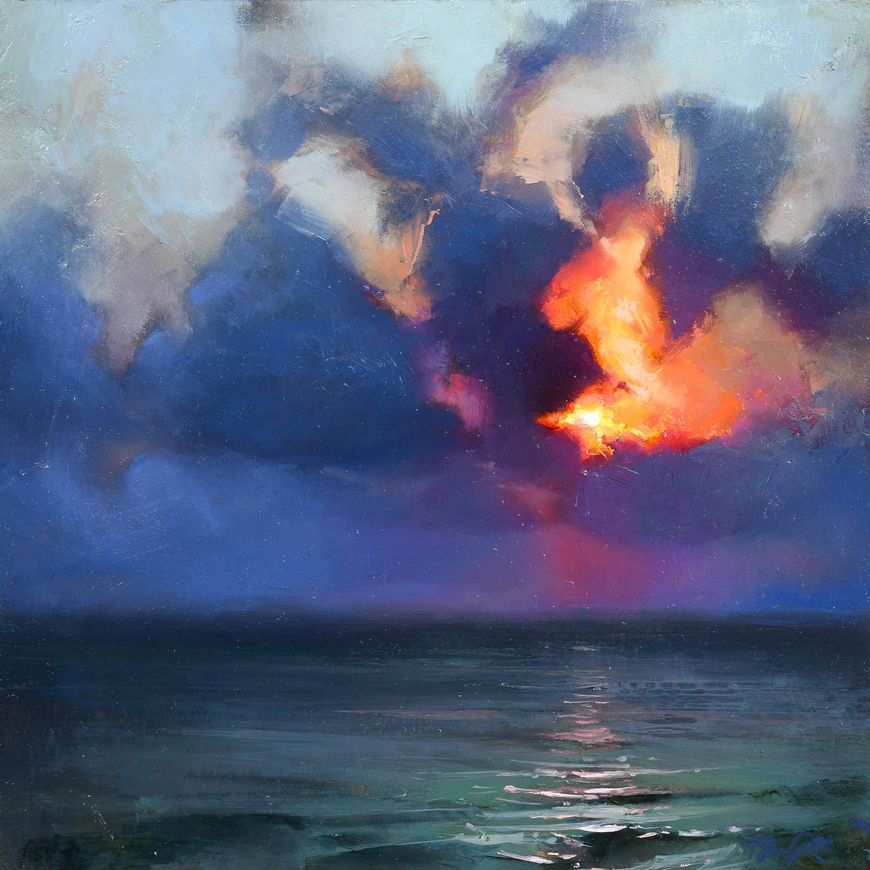 Burning Island (燃える島)