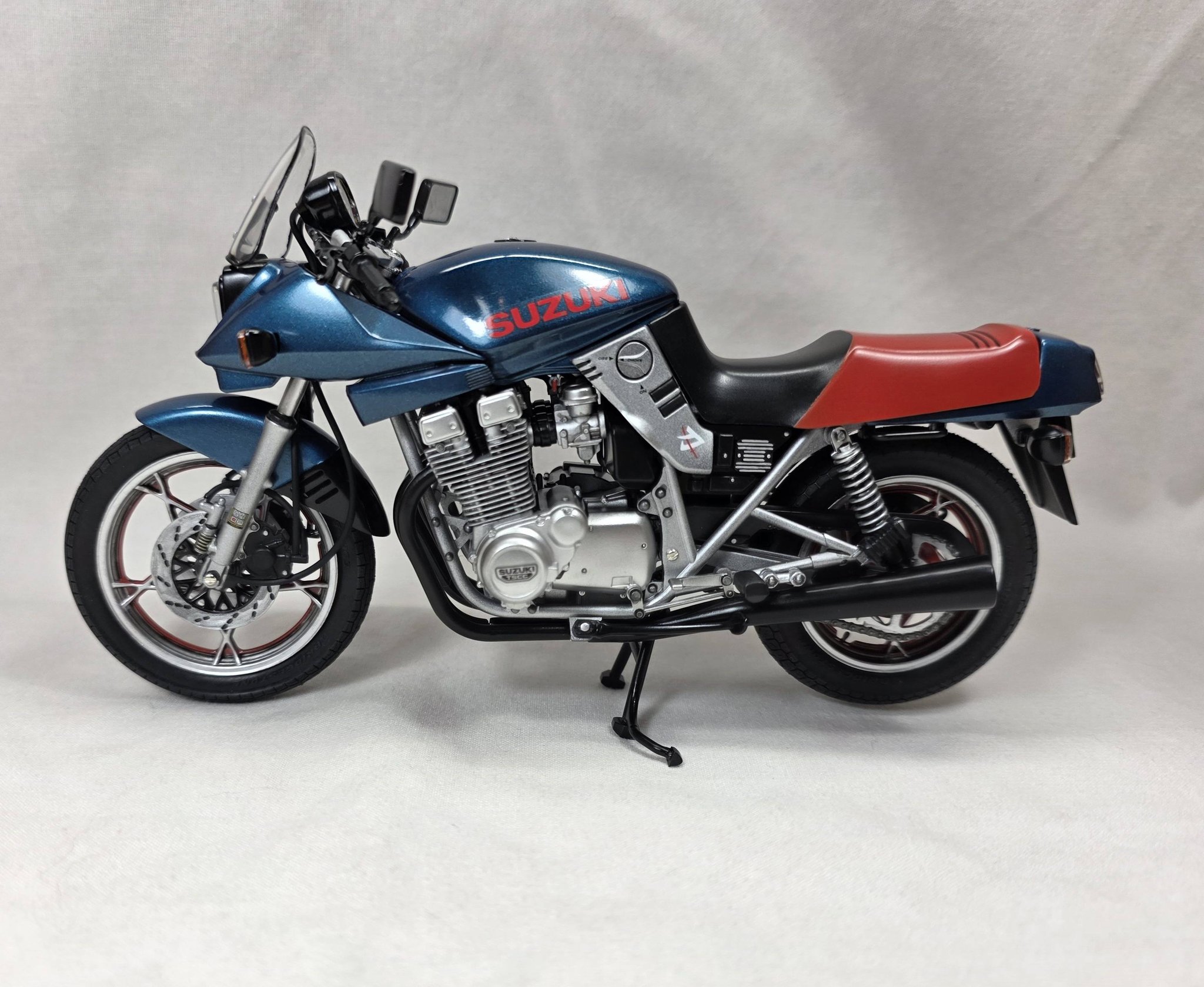 Tamiya 1/12 Suzuki GSX1100S Katana model build